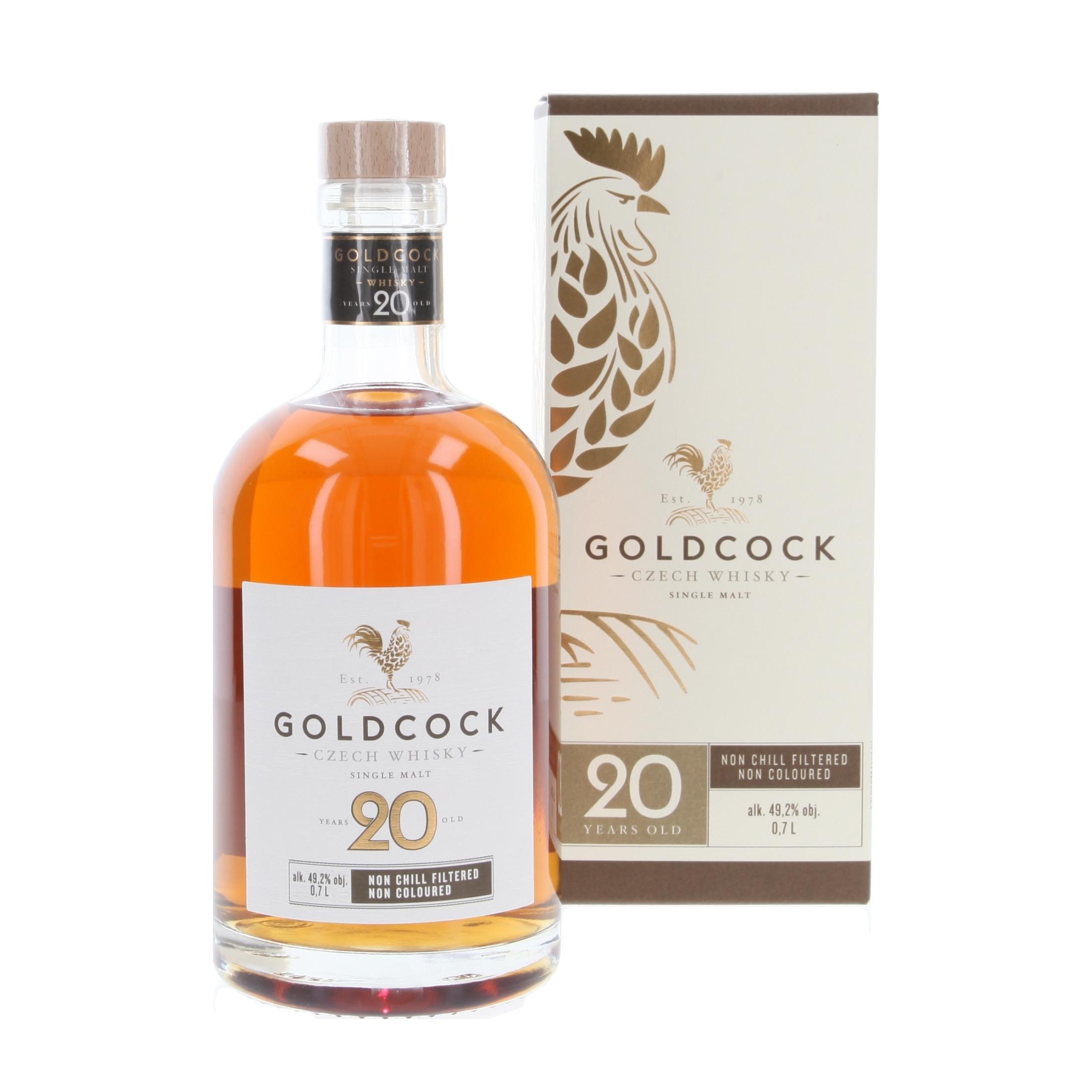 Виски Gold Cock 20 Лет 700 ml
