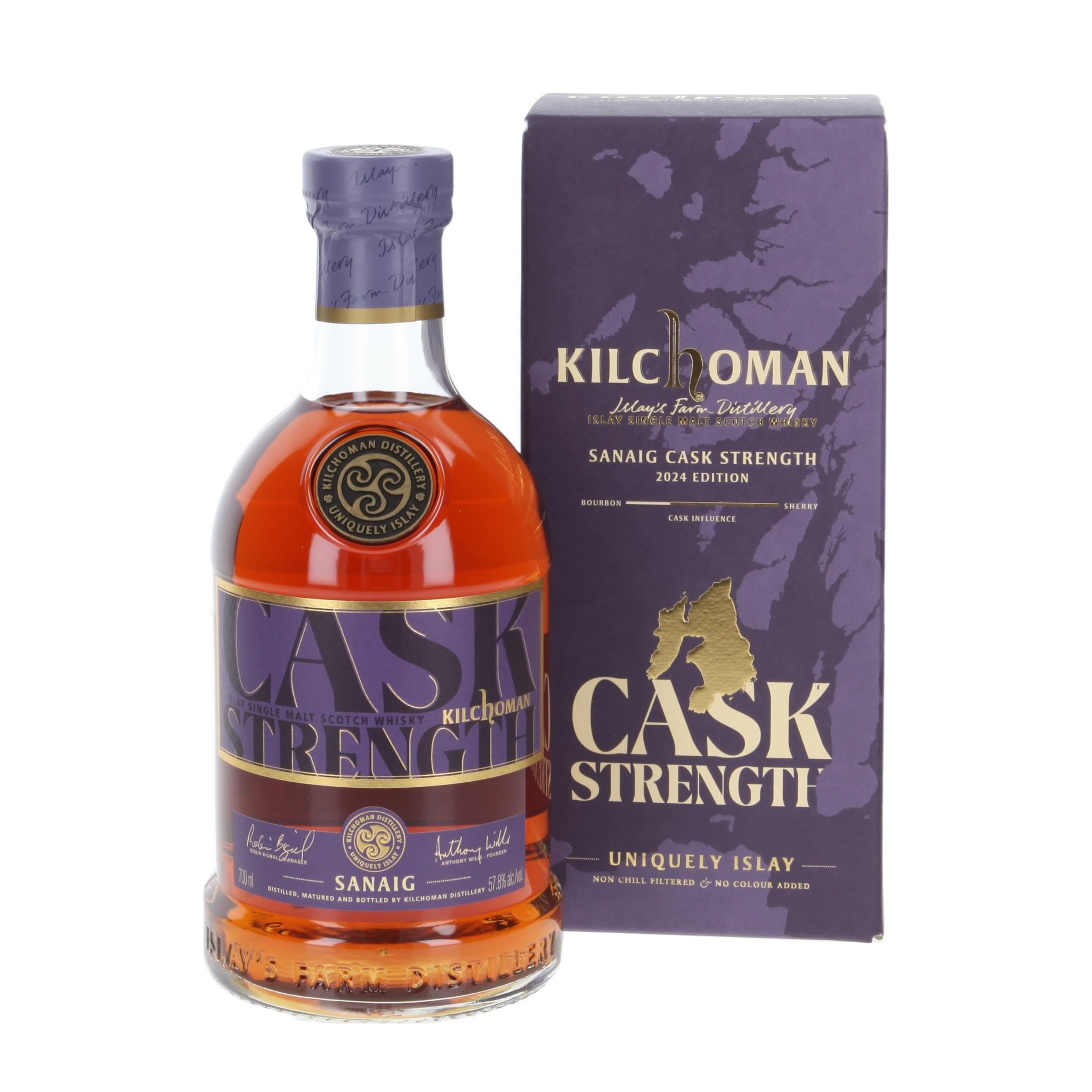 Виски Kilchoman Sanaig Cask Strength Dark Batch 700 ml