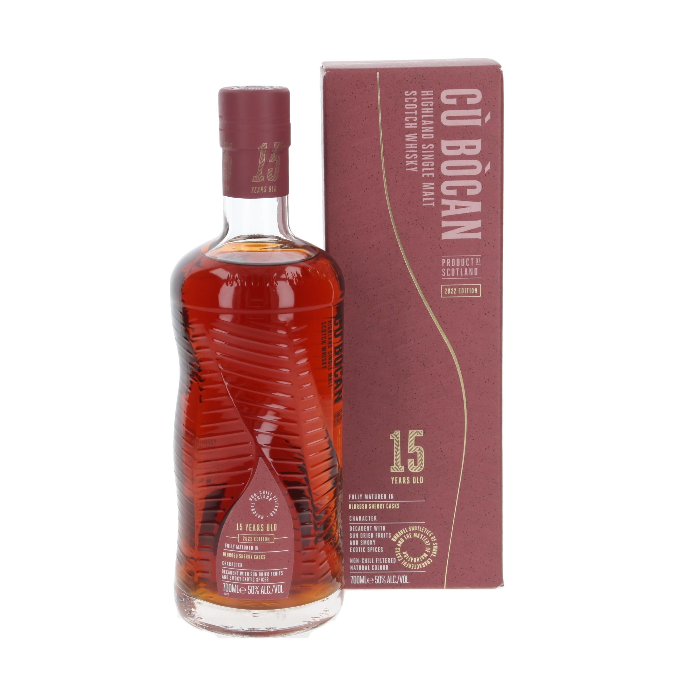 Виски Tomatin Cù Bòcan Oloroso Sherry Cask 15 Лет 2022 700 ml