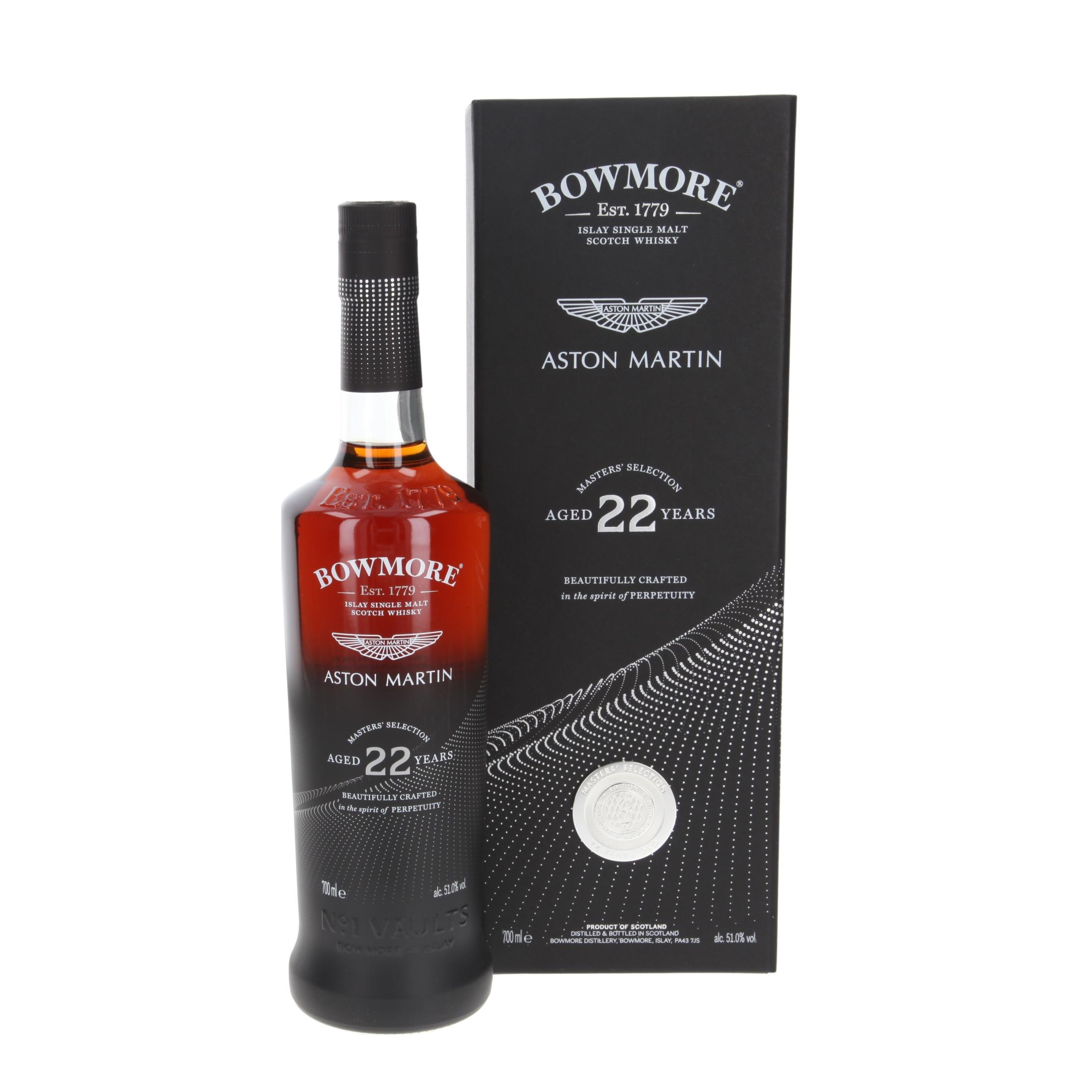 Виски Bowmore Masters Selection Aston Martin 22 Лет 700 ml