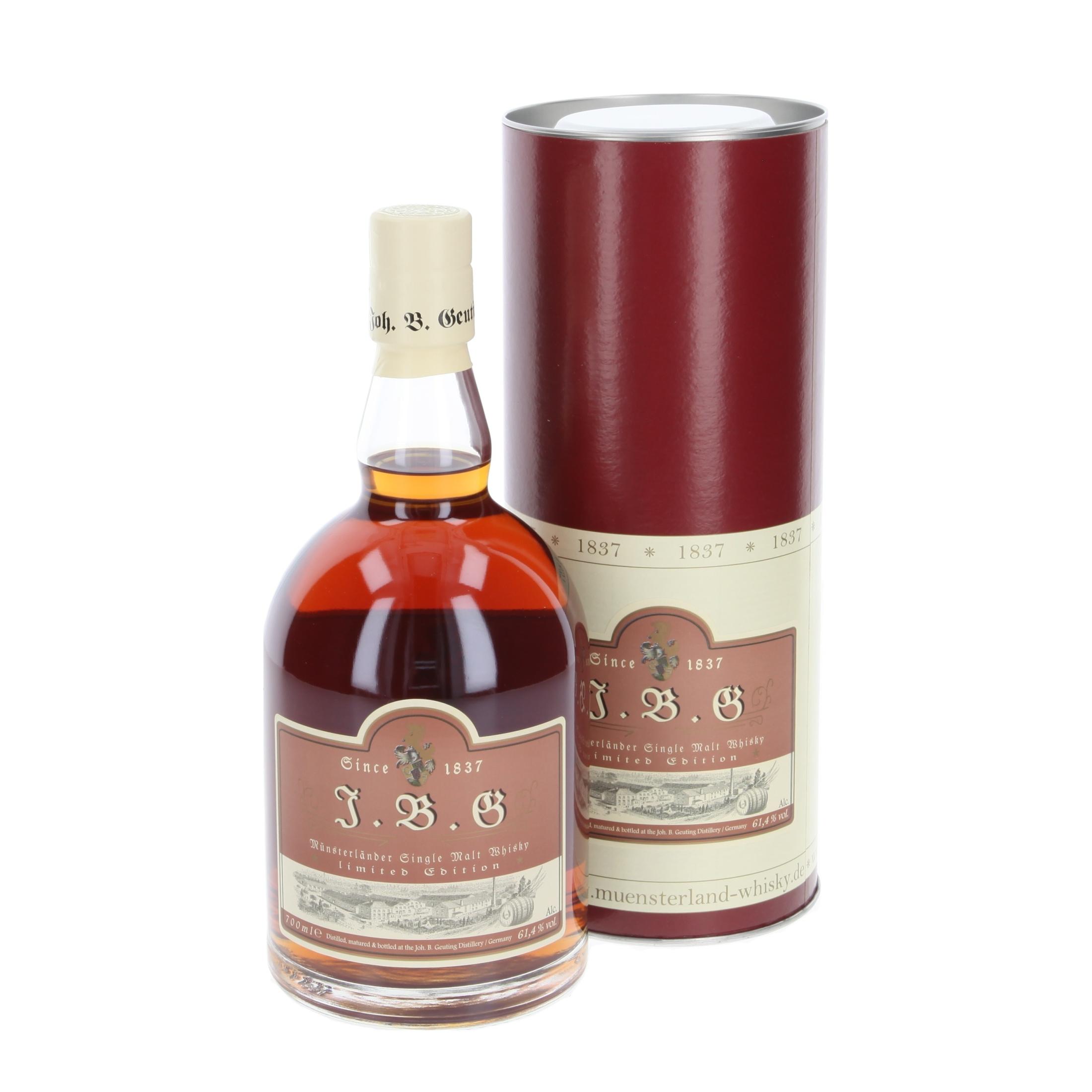Виски J.B.G. Münsterländer Sherry PX 8 Лет 2014/2022 700 ml