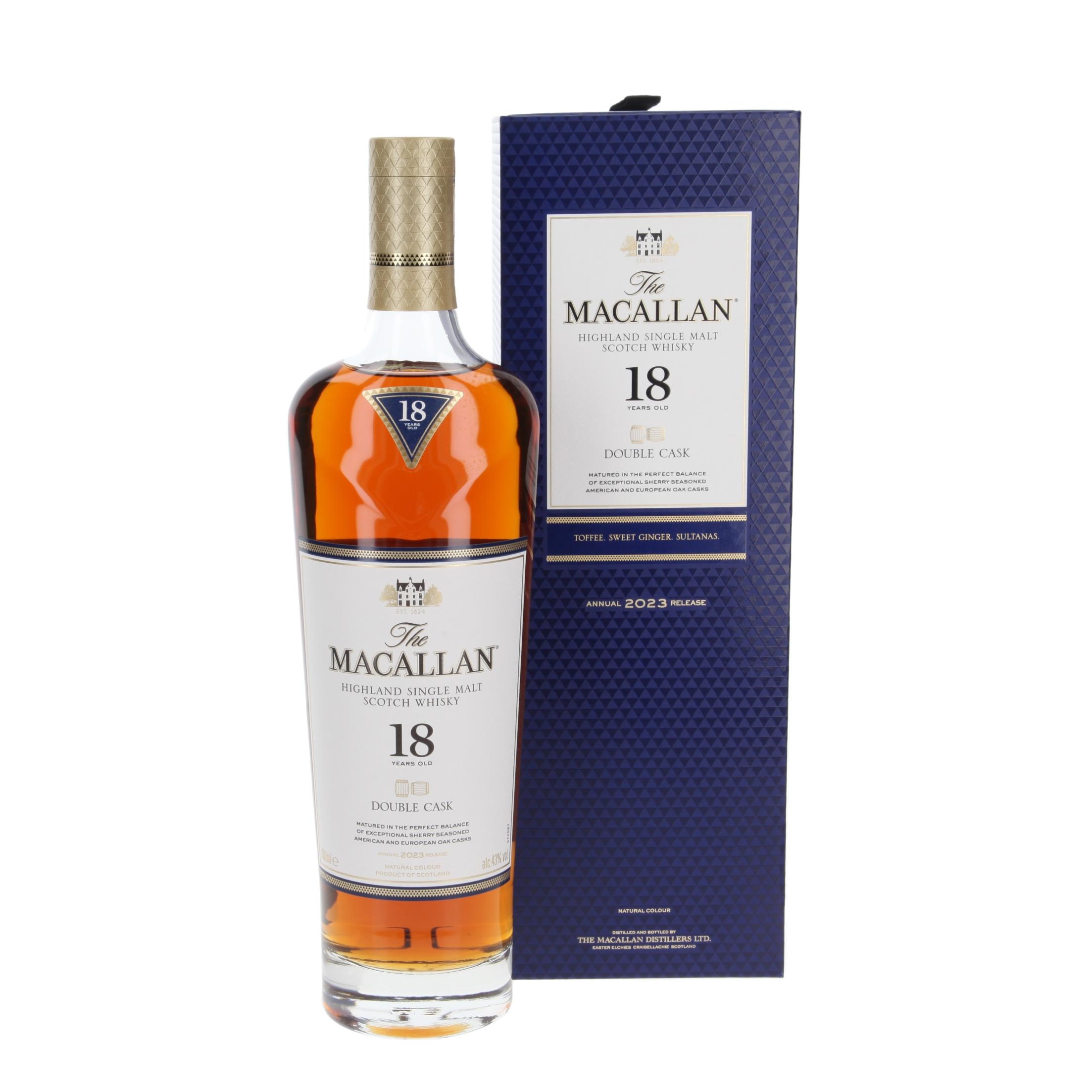 Виски Macallan Double Cask 18 Лет 2023 700 ml