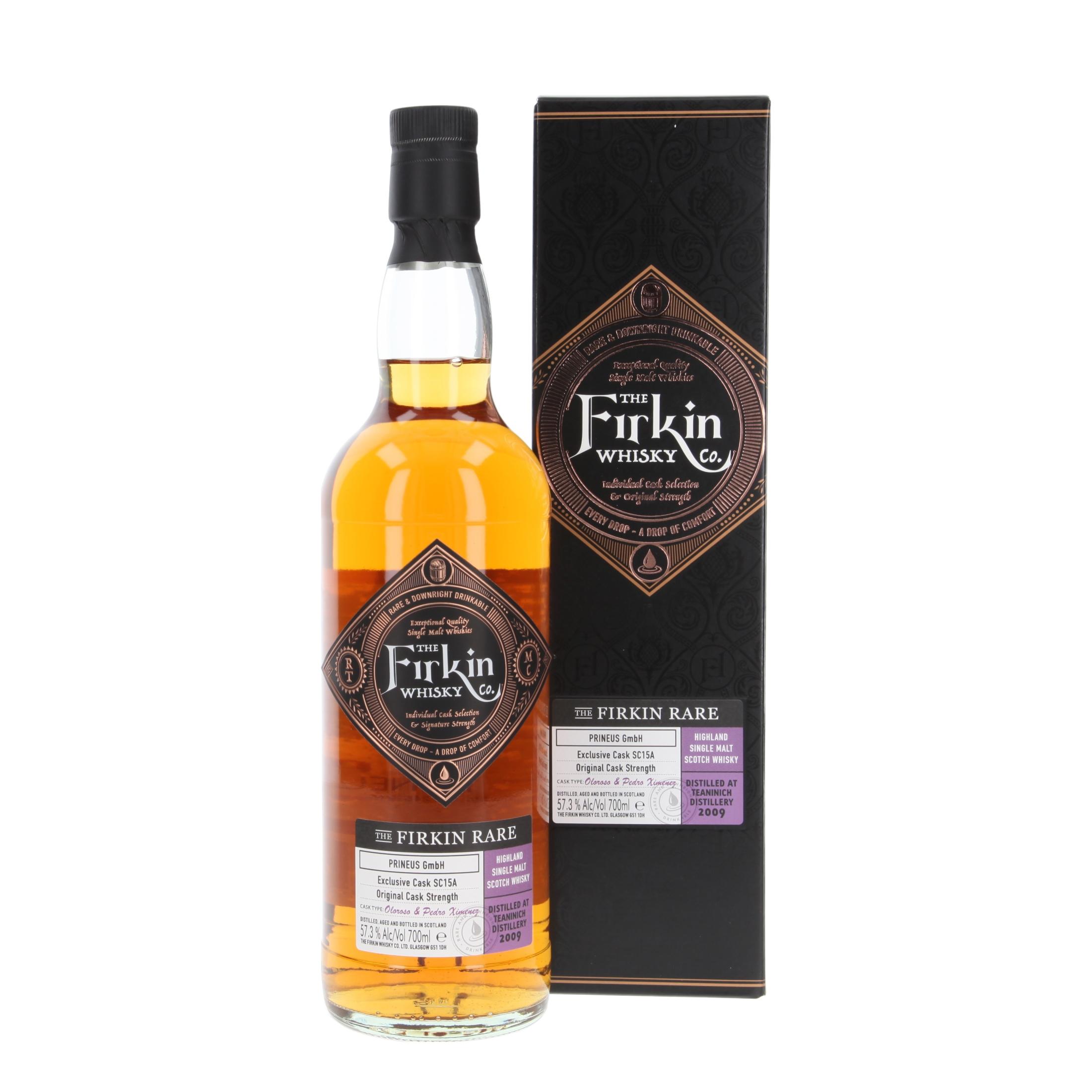 Виски Teaninich - The Firkin Rare Oloroso & PX Finish 2009/ 700 ml