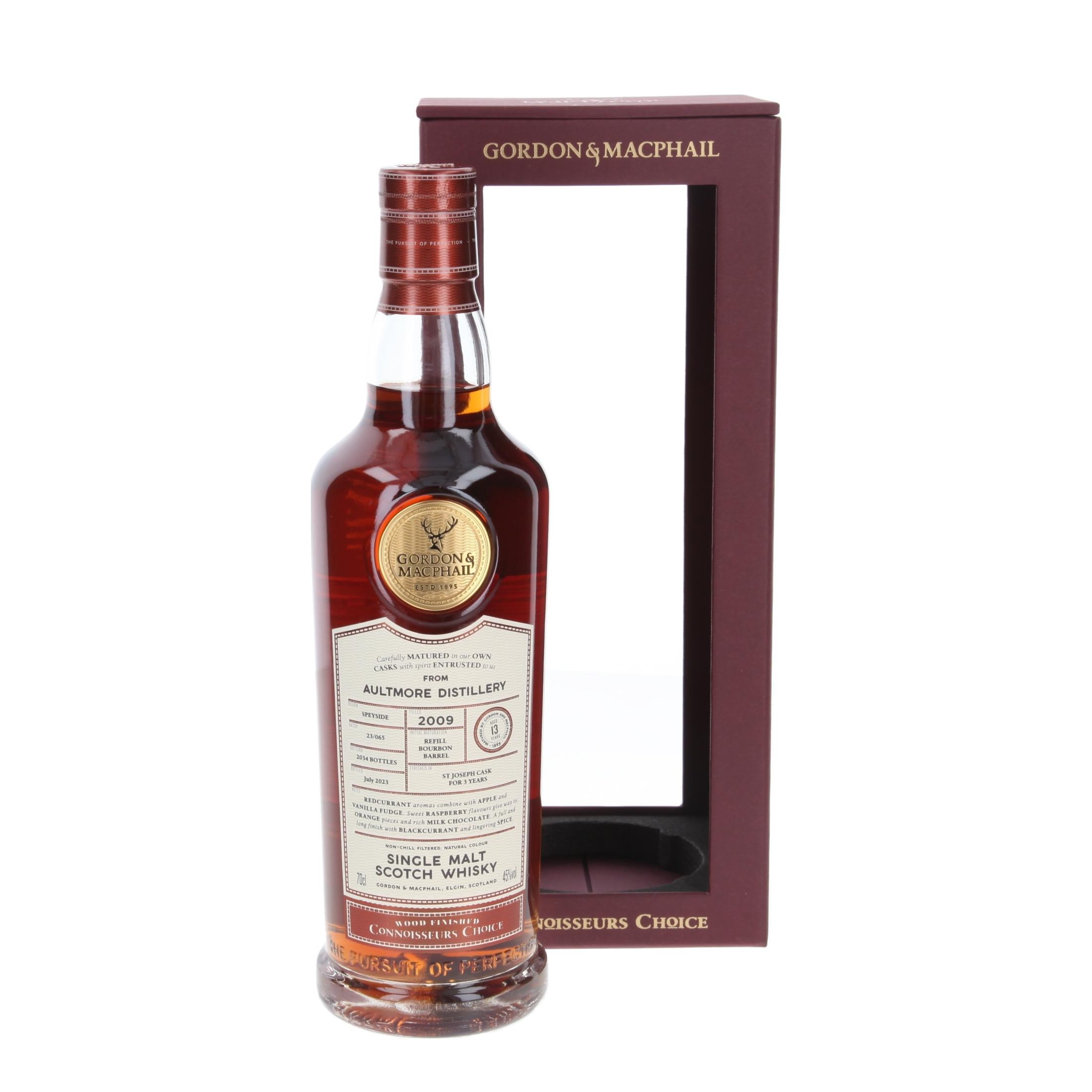 Виски Aultmore St. Joseph Wood Finished Conn. Choice 13 Лет 2009/2023 700 ml