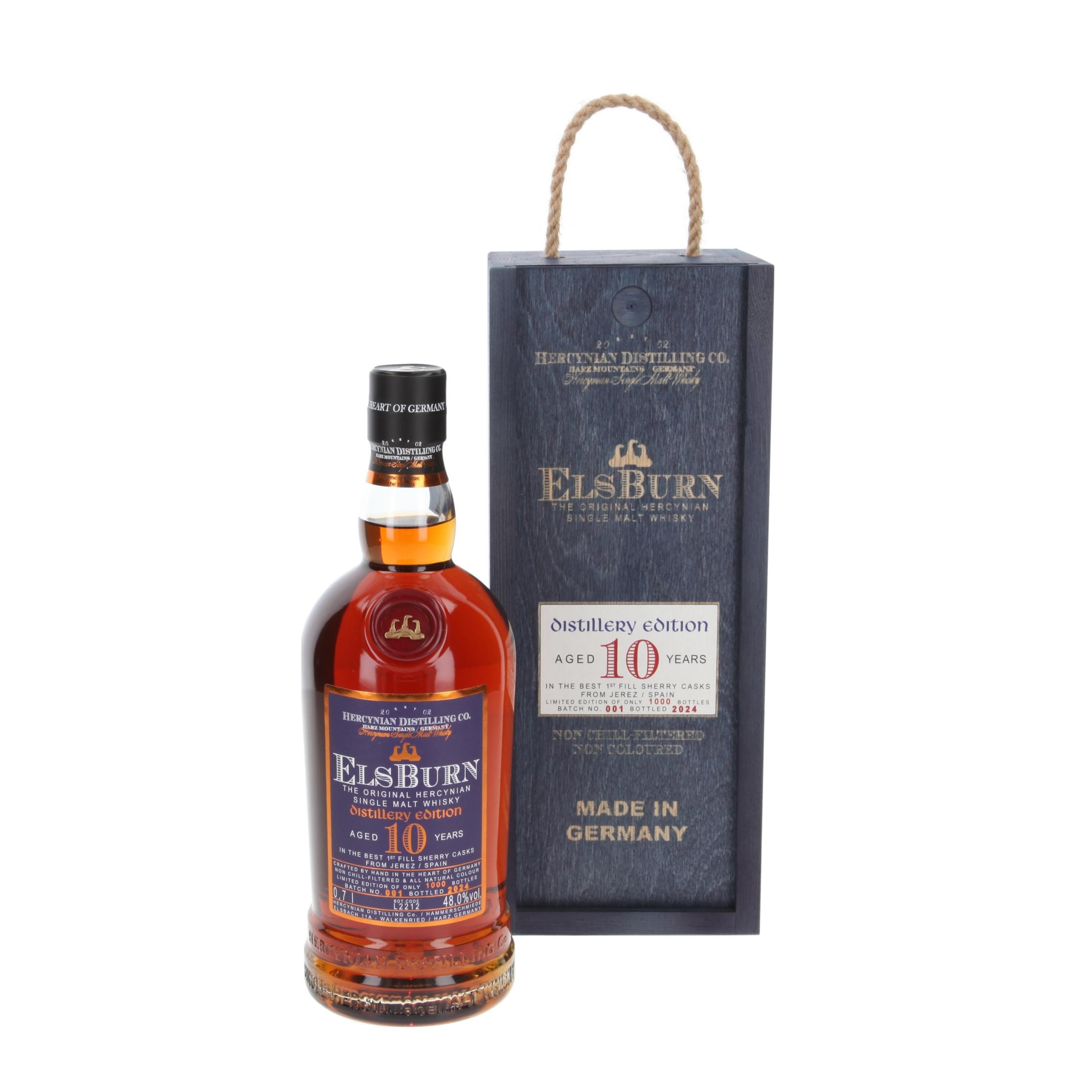 Виски Elsburn Distillery Edition Batch 001 10 Лет 2024 700 ml