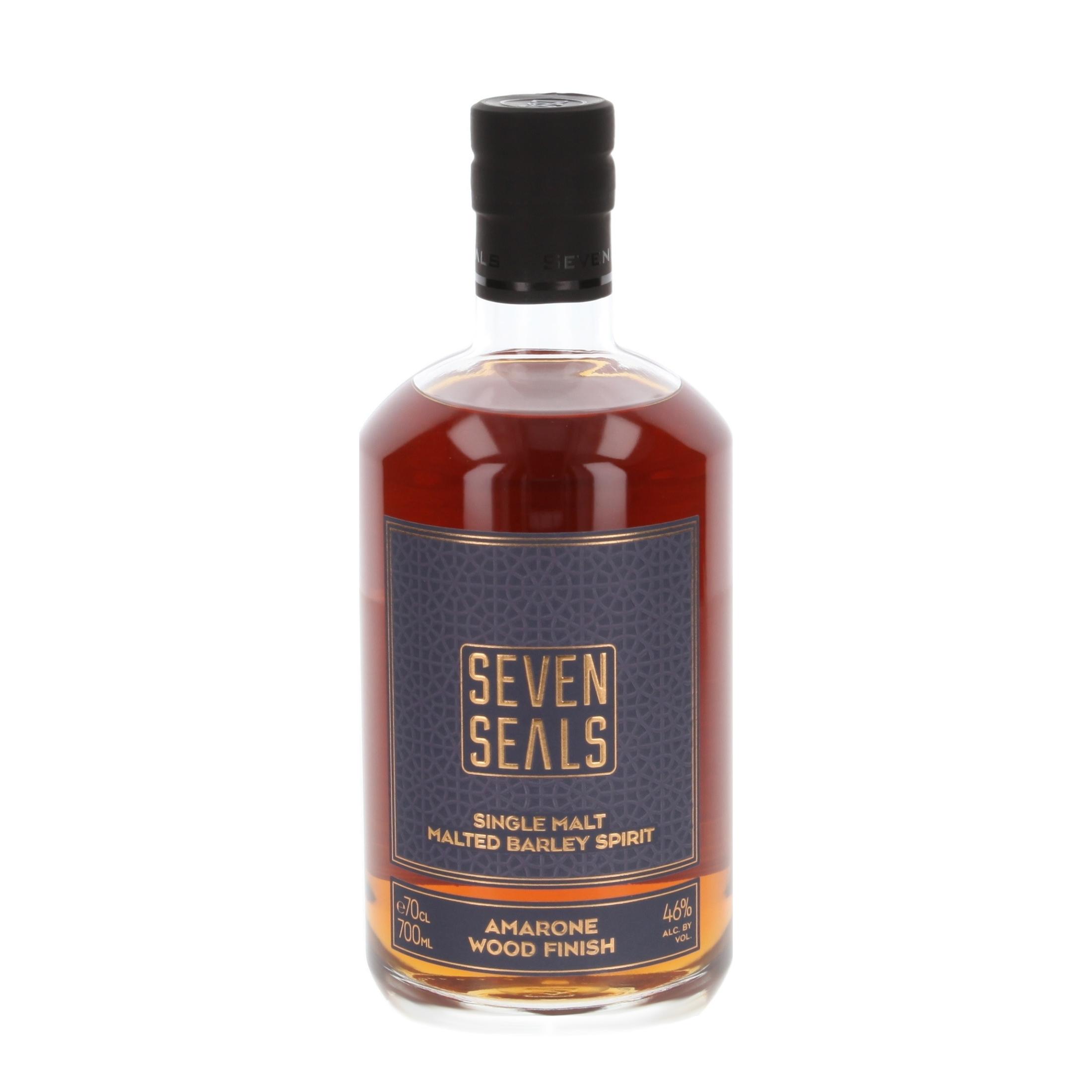 Виски Seven Seals Amarone Wood Finish 3 Лет 2022 700 ml