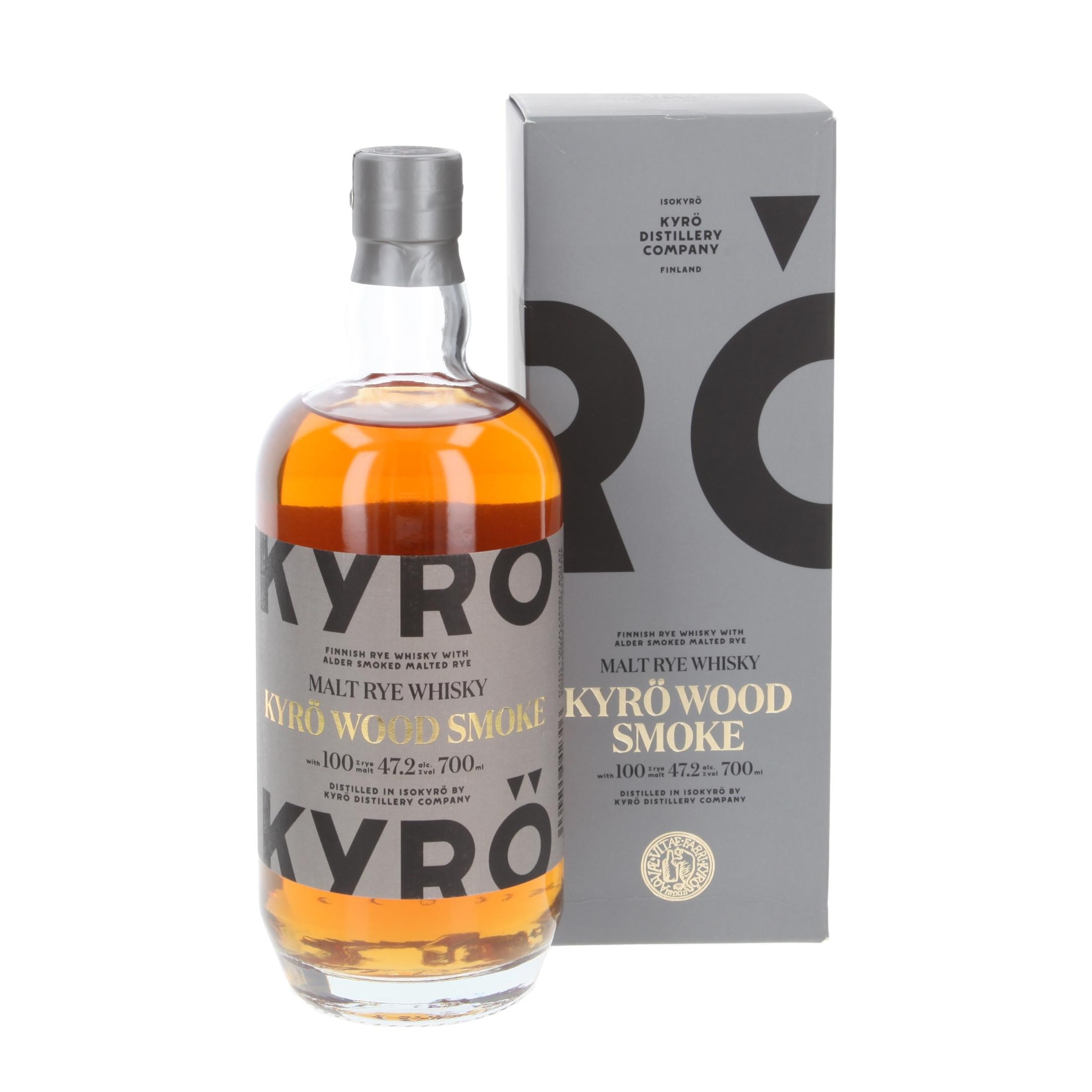 Виски Kyrö Wood Smoke Malt Rye 700 ml