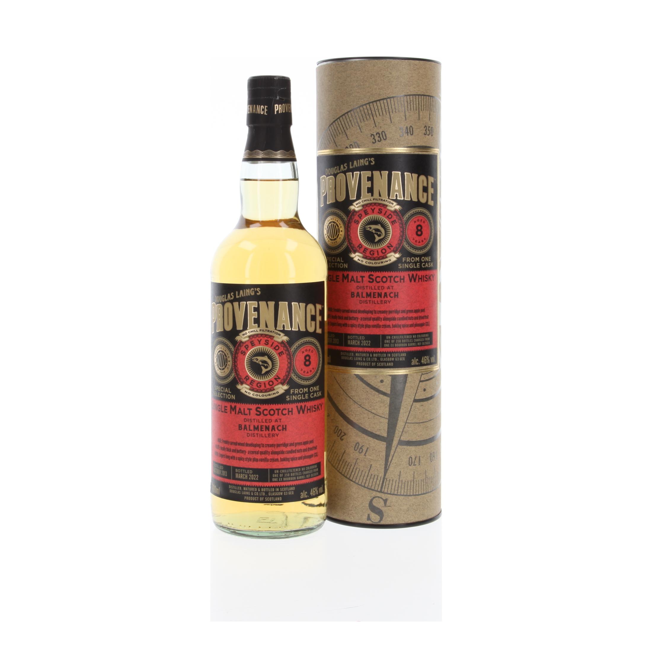 Виски Balmenach Provenance 8 Лет 2013/2022 700 ml