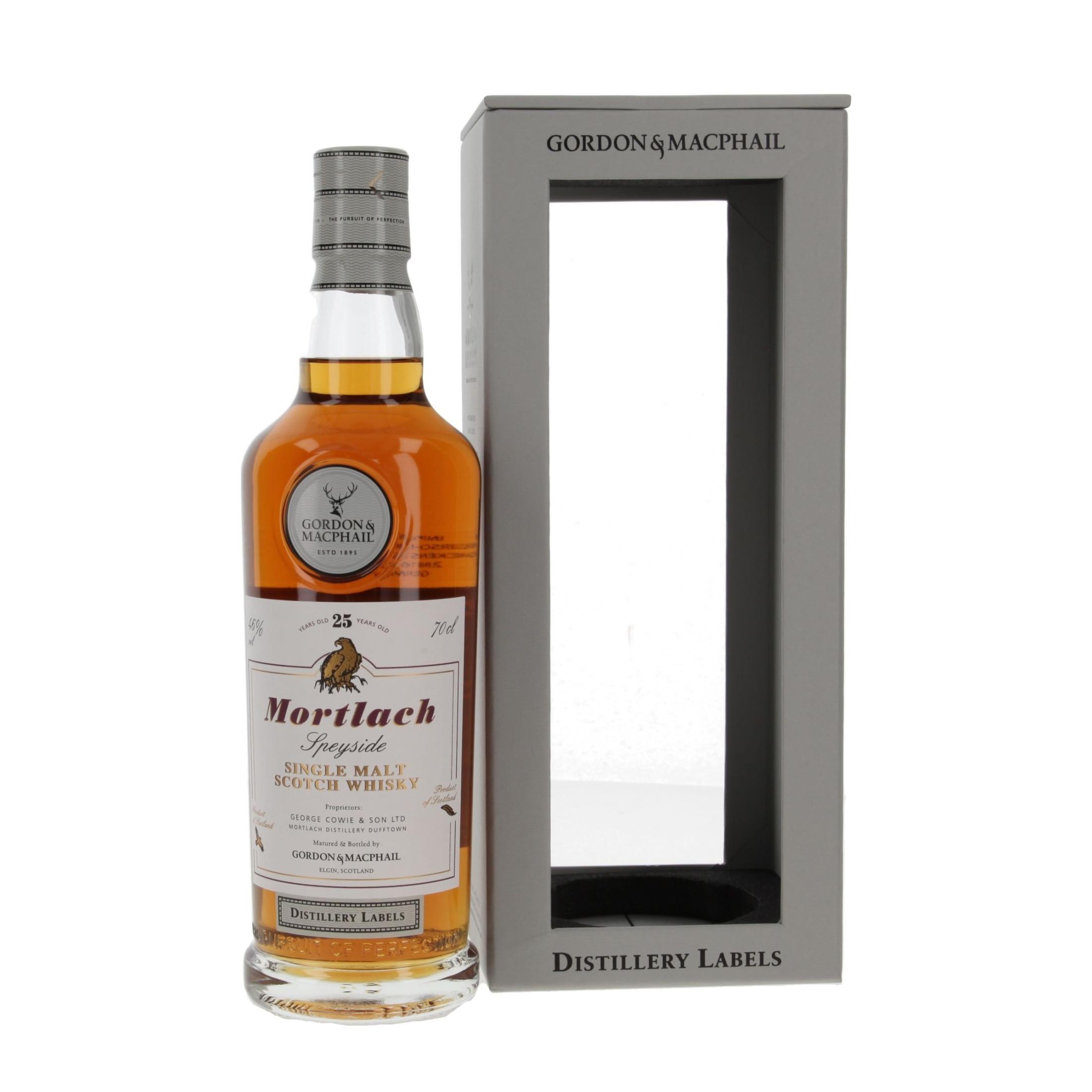 Виски Mortlach Distillery Labels 25 Лет 700 ml