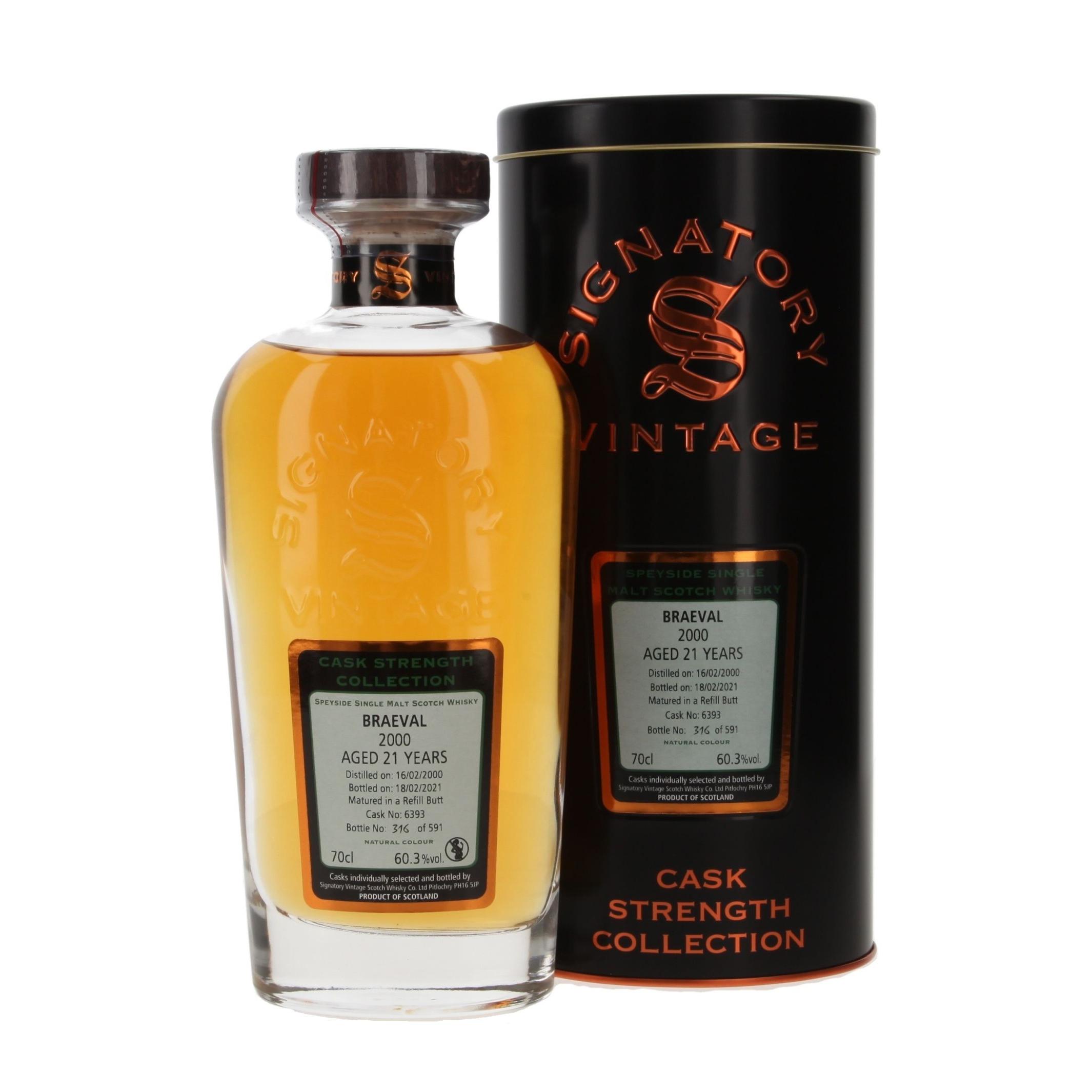 Виски Braeval 21 Лет 2000/2021 700 ml