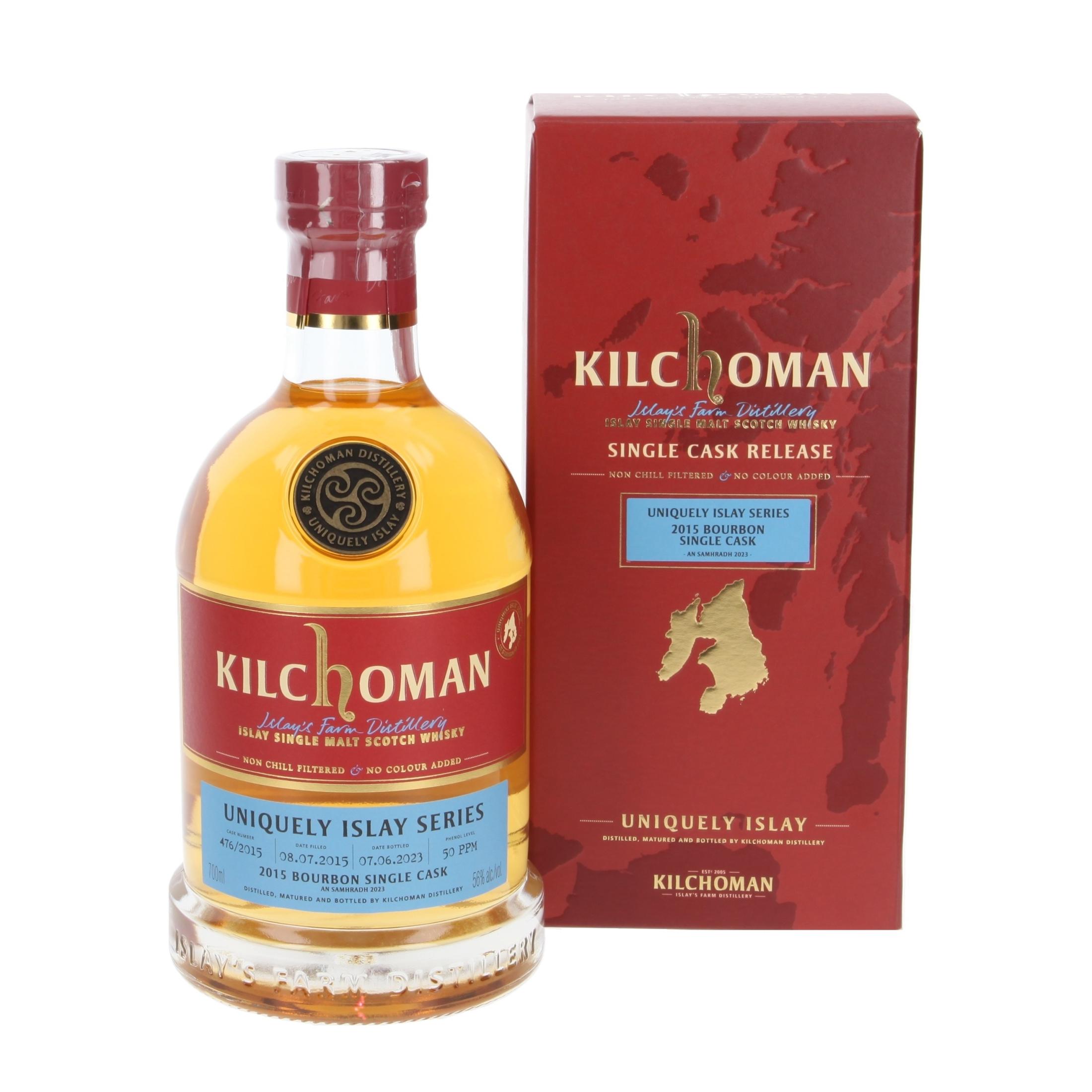Виски Kilchoman Bourbon Single Cask - Uniquely Islay An Samhradh 2015/2023 700 ml