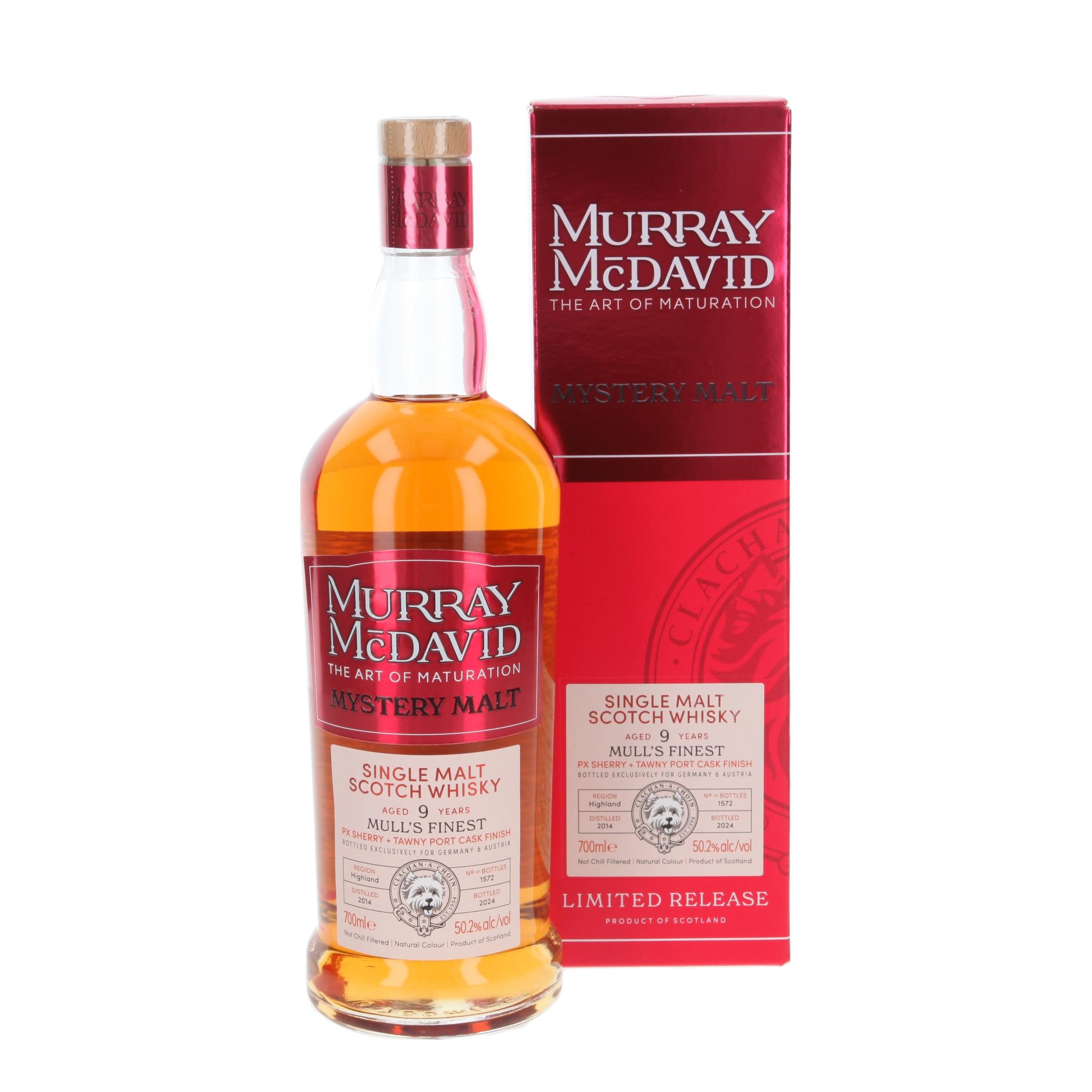 Виски Mull's Finest Pedro Ximénez Sherry Barriques & Tawny Port 9 Лет 2014/2024 700 ml