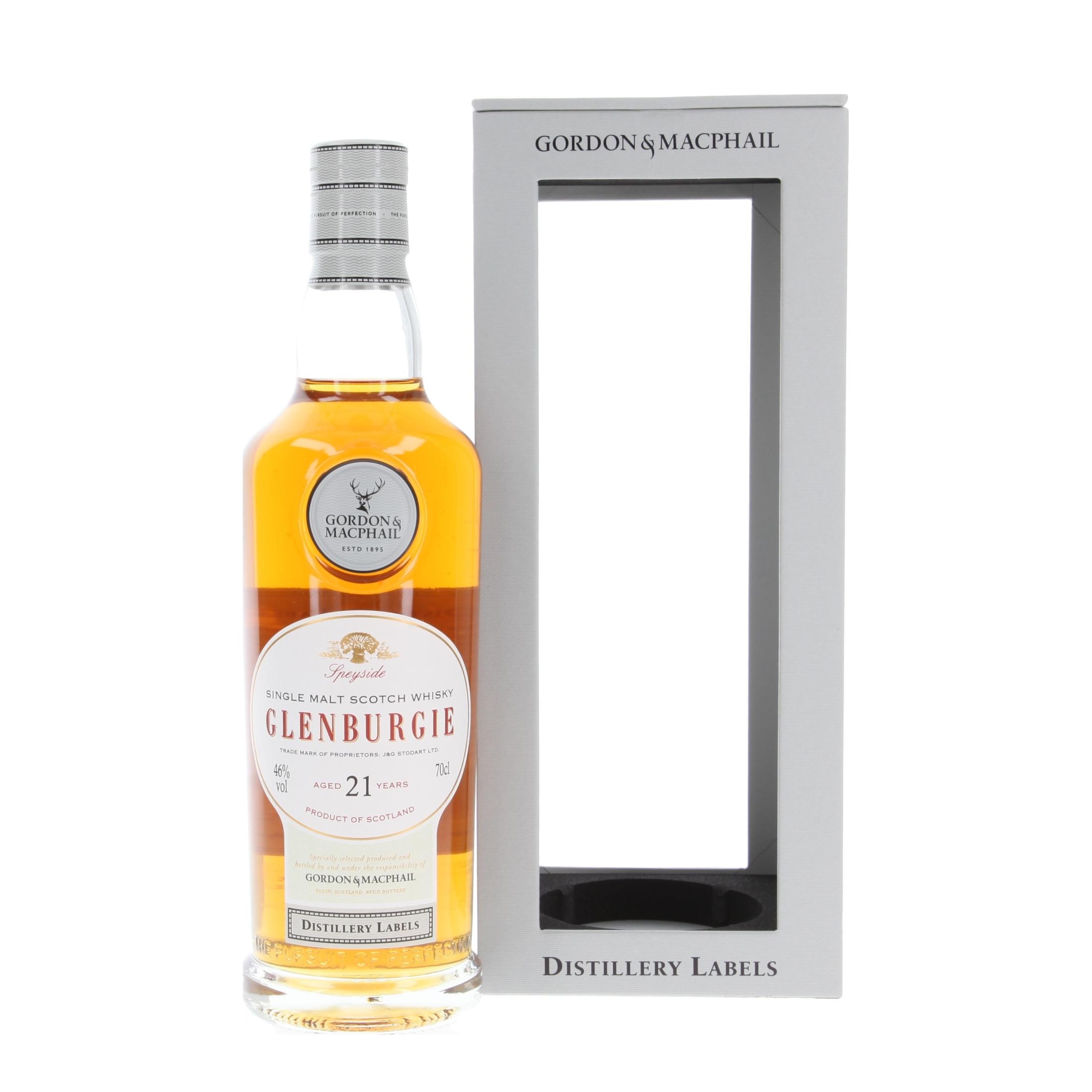 Виски Glenburgie Distillery Labels 21 Лет 700 ml