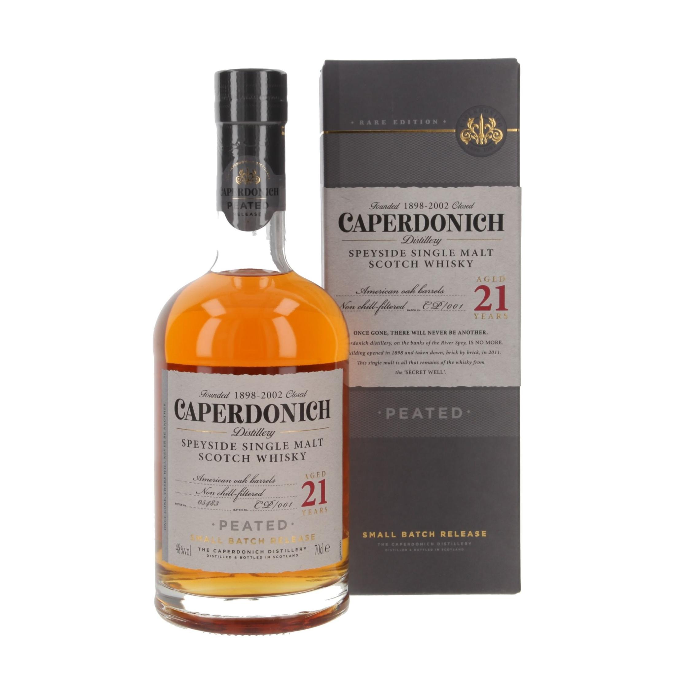 Виски Caperdonich Peated 21 Лет 700 ml
