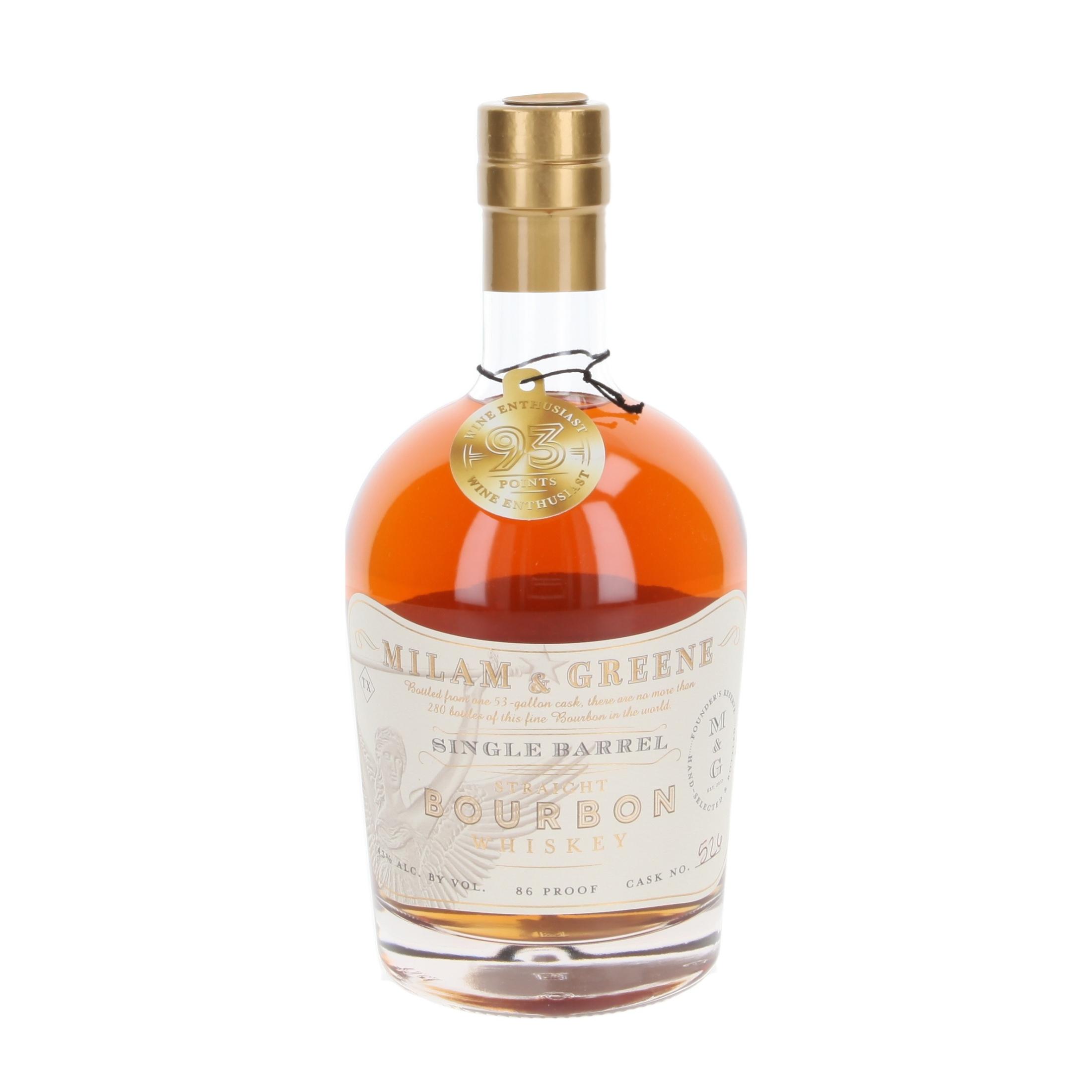 Виски Milam & Greene Single Barrel 700 ml