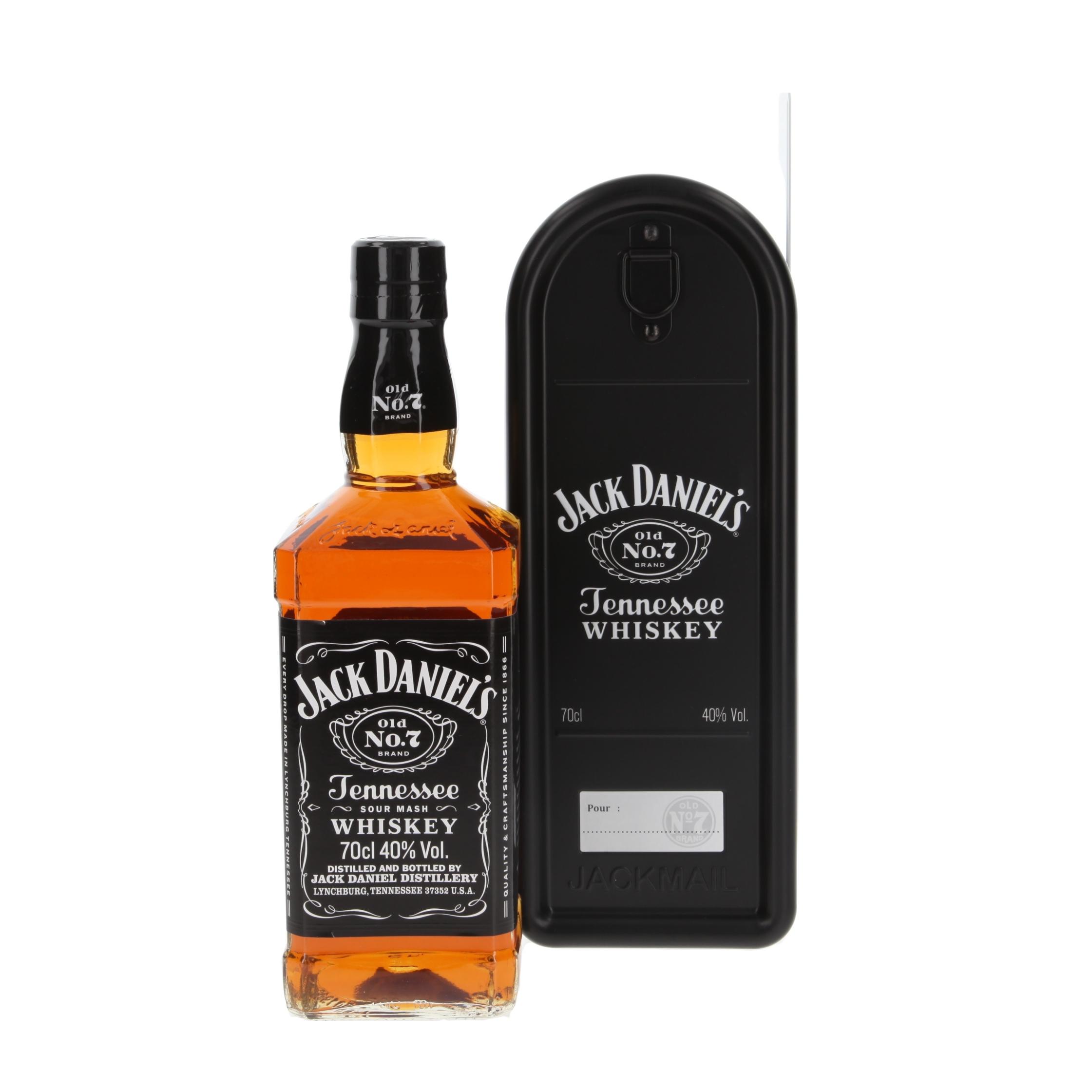 Виски Jack Daniel's Old No. 7 - Mailbox 700 ml