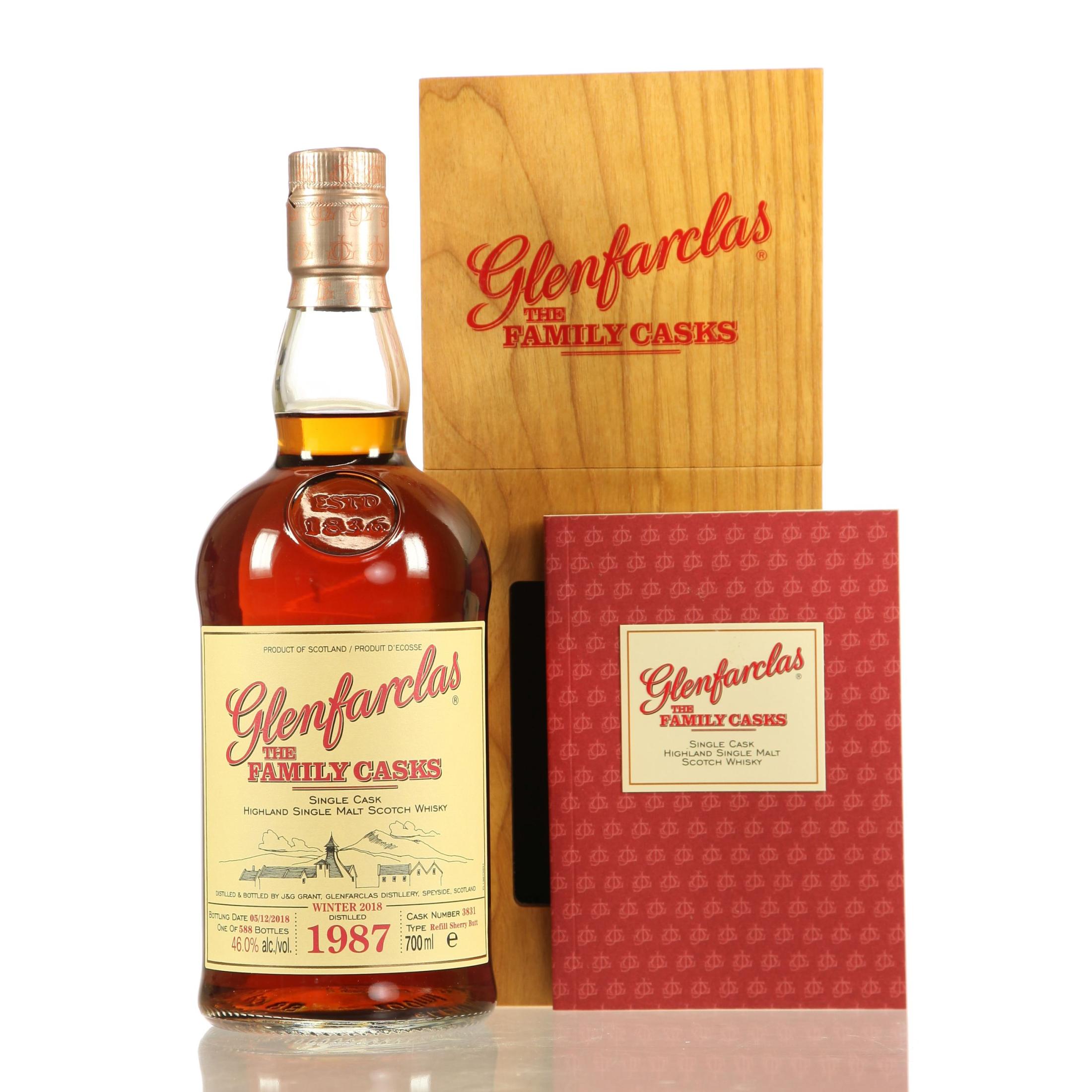 Виски Glenfarclas Family Casks 30 Лет 1987/2018 700 ml