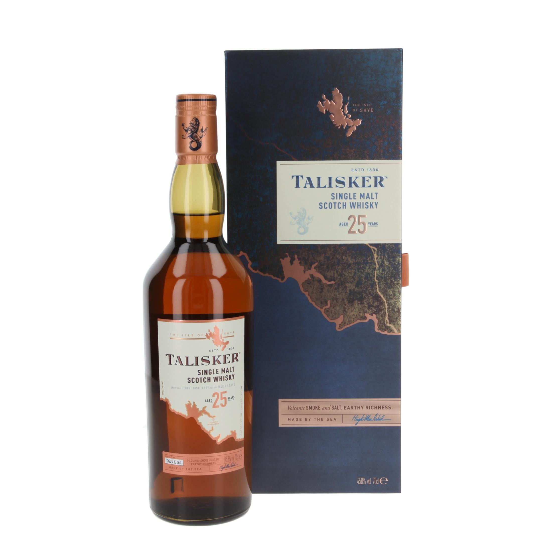 Виски Talisker 25 Лет 2022 700 ml