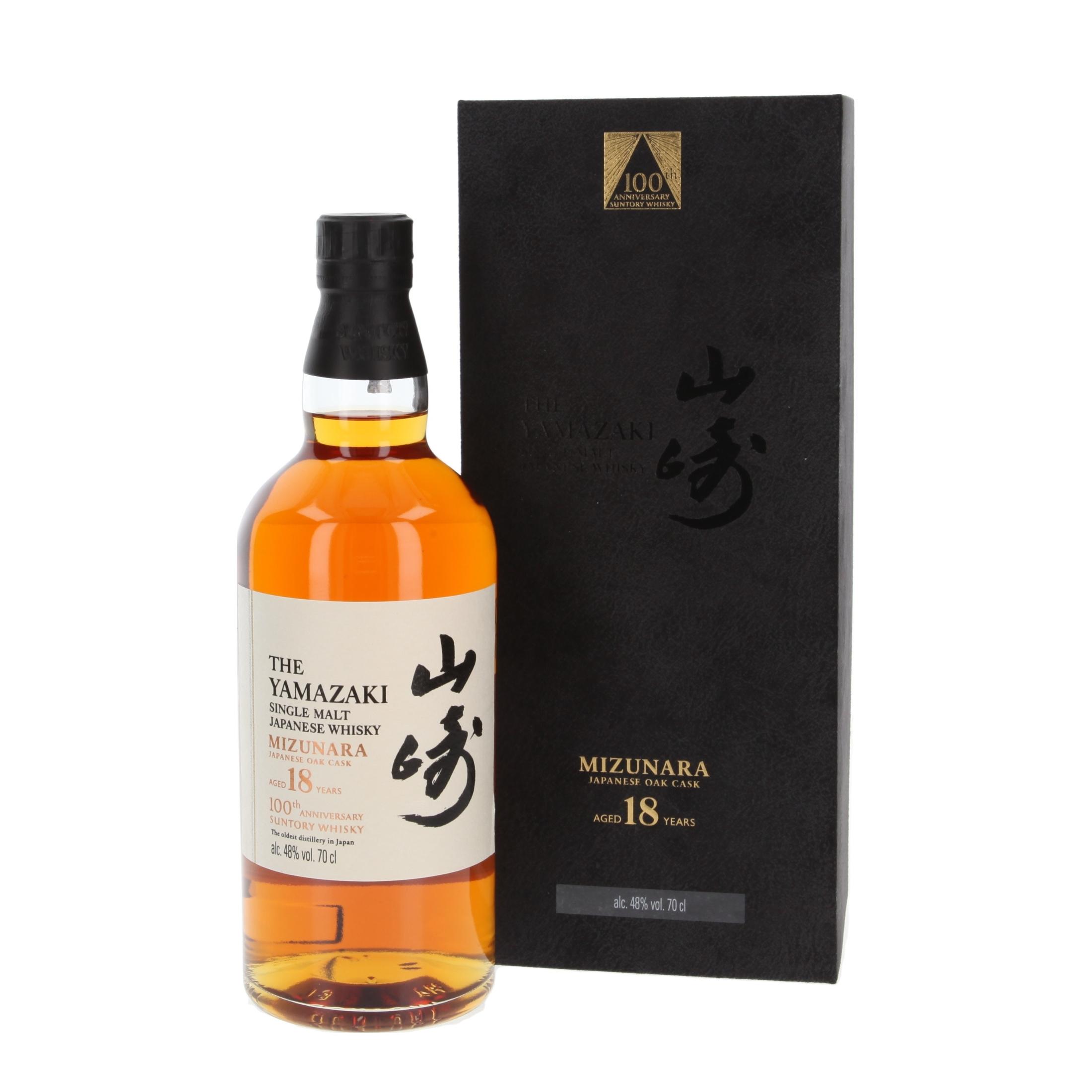 Виски Suntory Yamazaki Mizunara 100th Anniversary Edition 18 Лет 700 ml