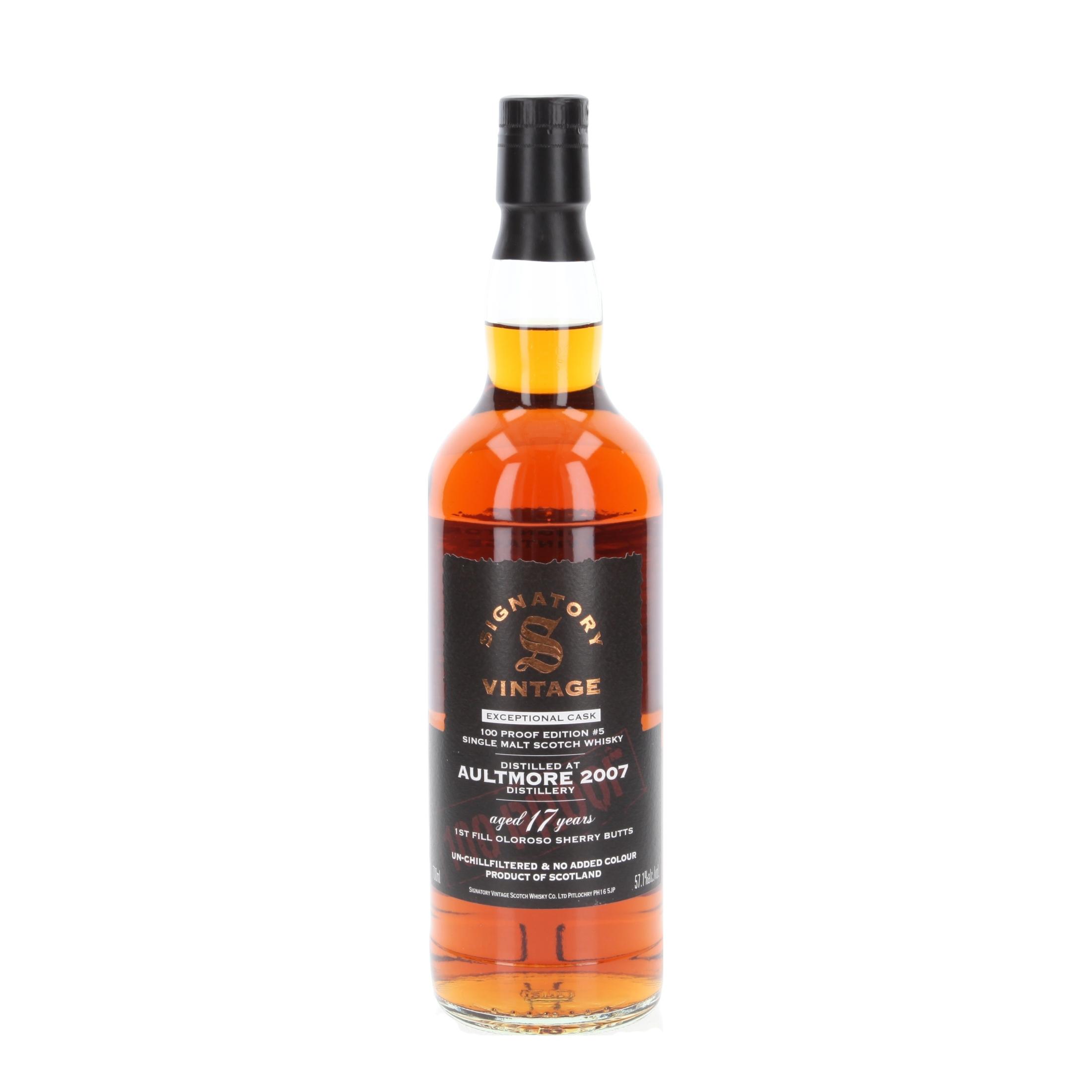 Виски Aultmore 100 Proof Exceptional Cask Edition #5 17 Лет 2007/2024 700 ml