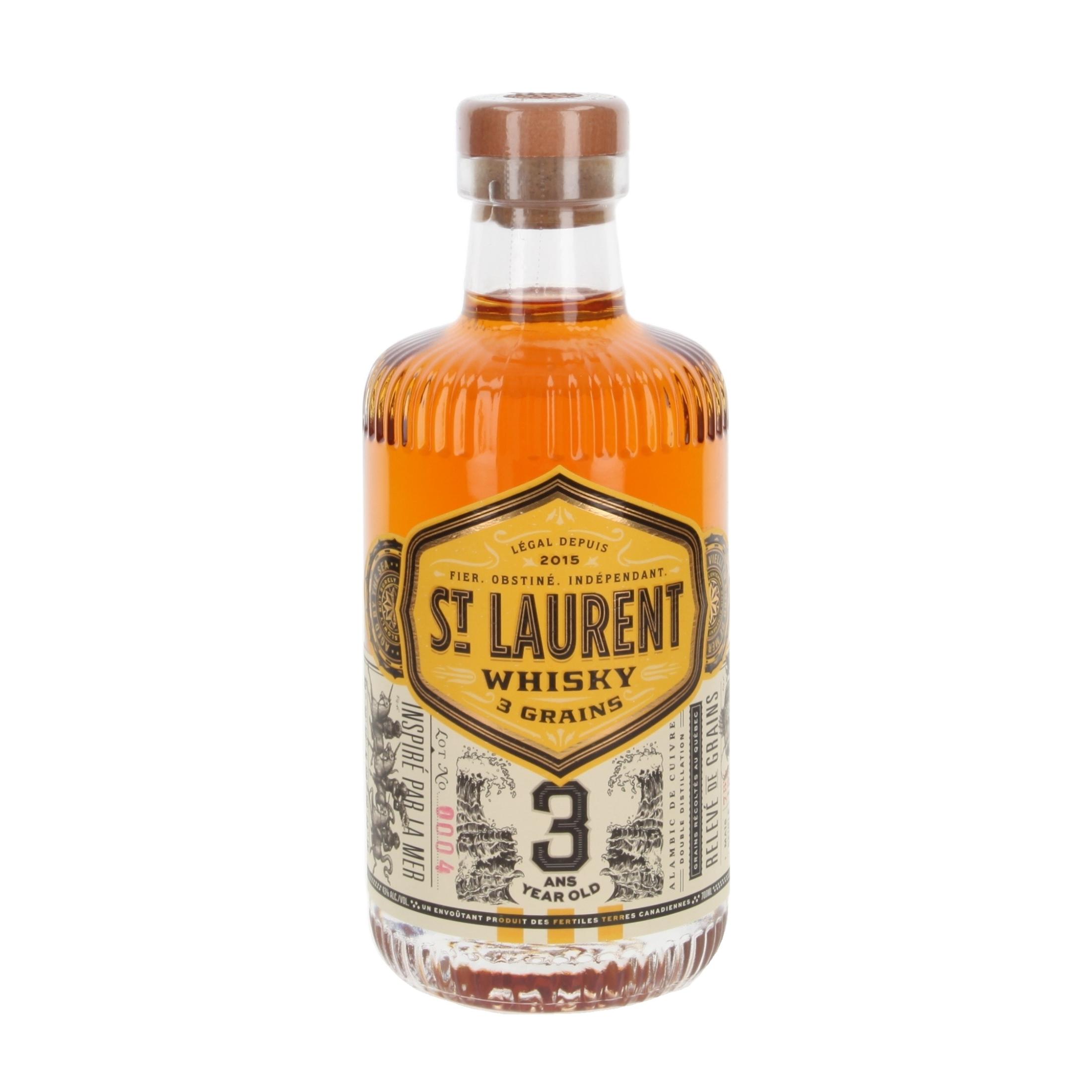 Виски St. Laurent 3 Grains Whisky 3 Лет 700 ml
