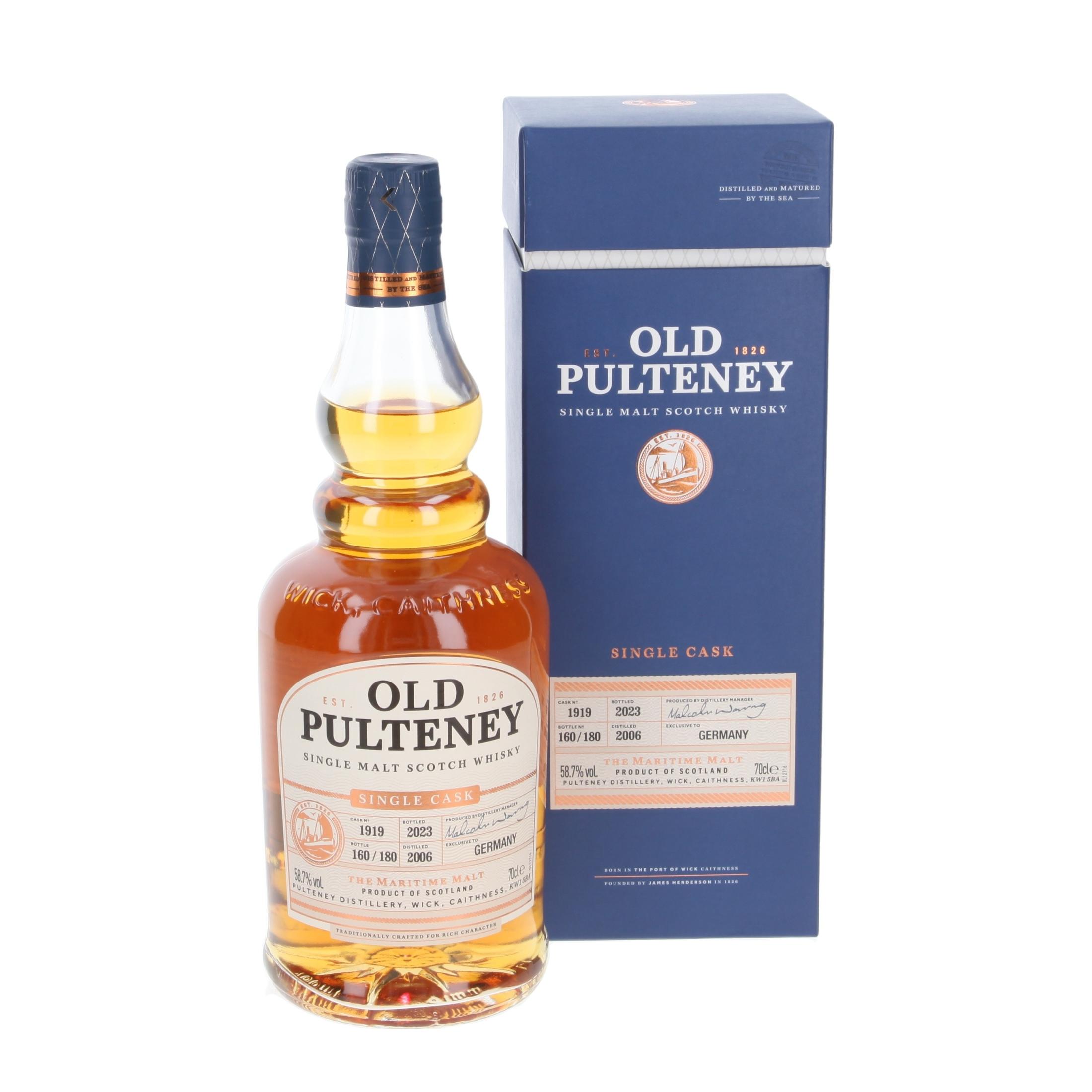 Виски Old Pulteney Single Cask 16 Лет 2006/2023 700 ml