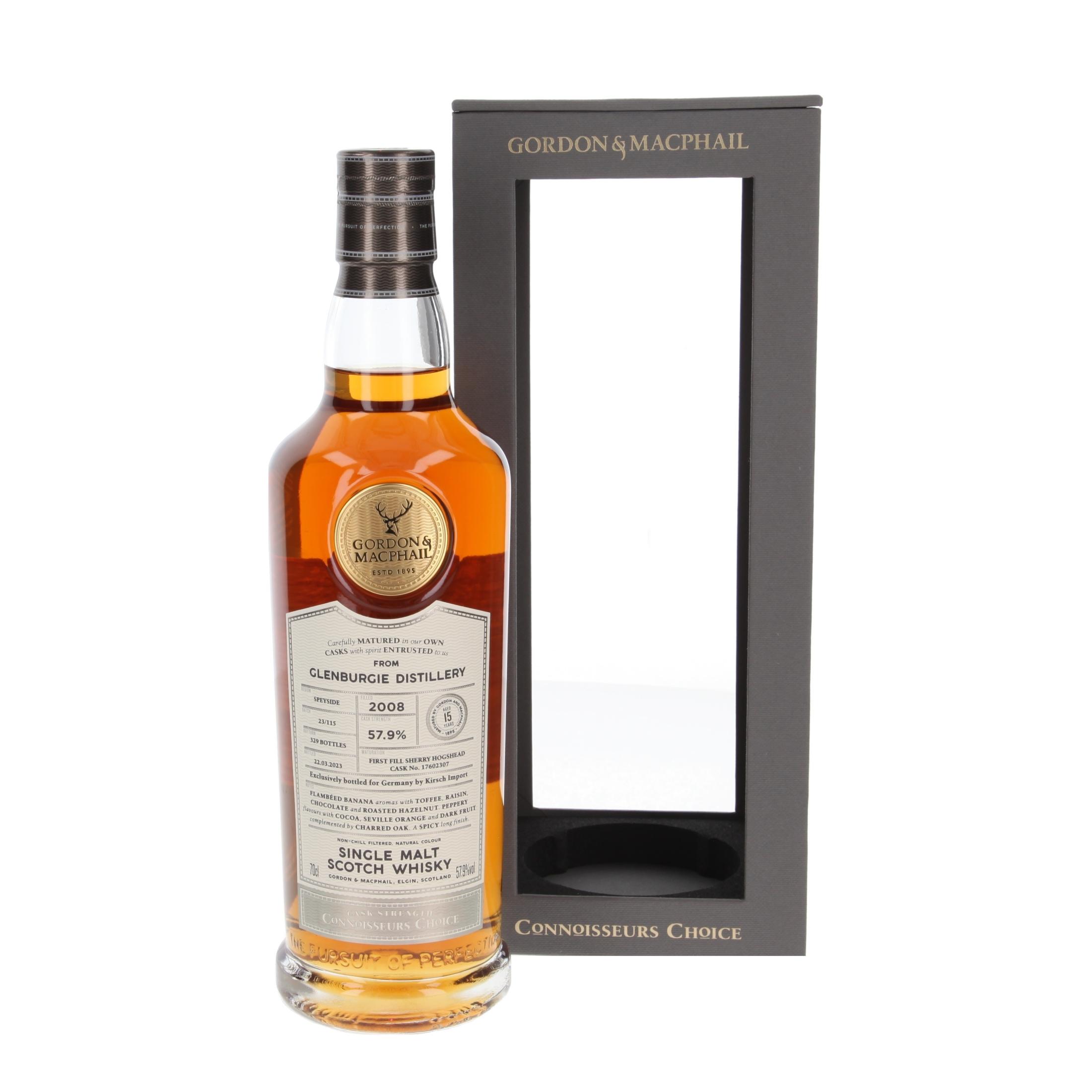 Виски Glenburgie Connoisseurs Choice - Cask Strength 15 Лет 2008/2023 700 ml