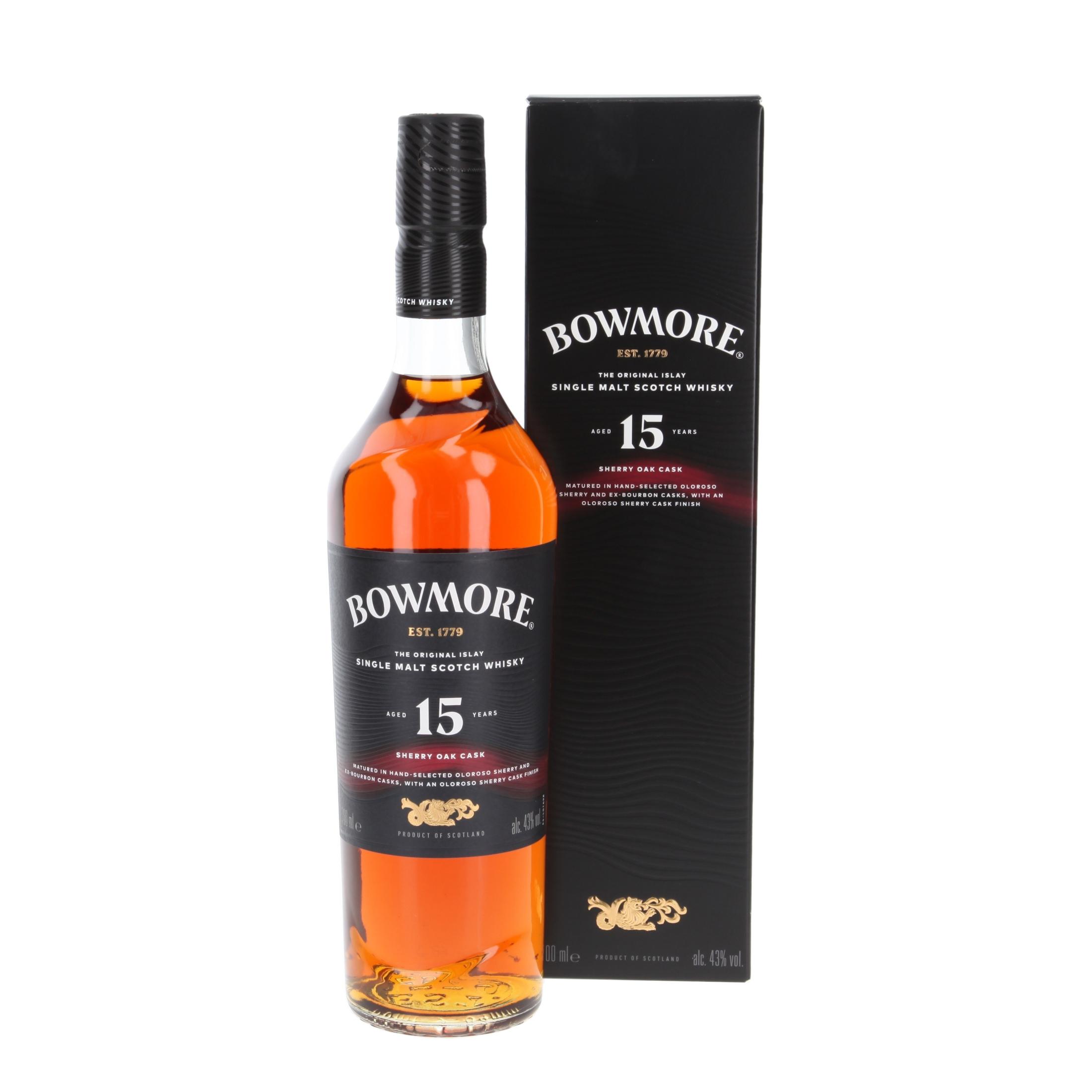 Виски Bowmore Sherry Oak Collection 15 Лет 700 ml