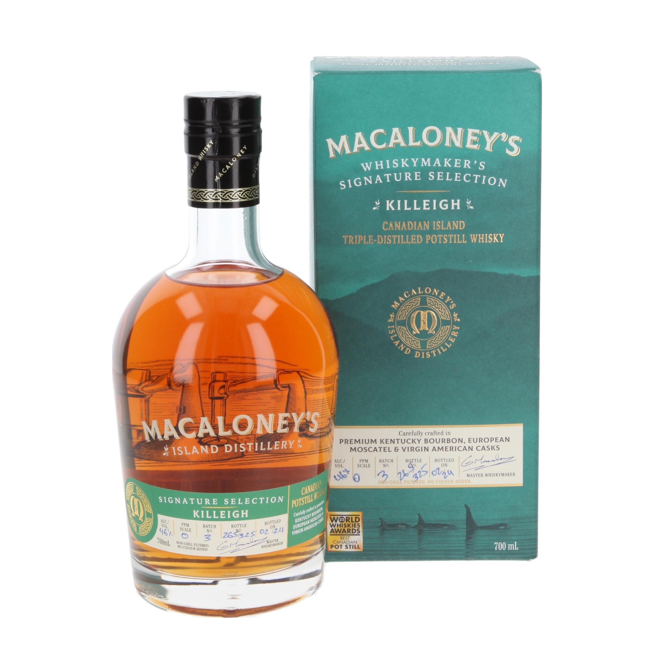 Виски Macaloney's Killeigh 2024 700 ml