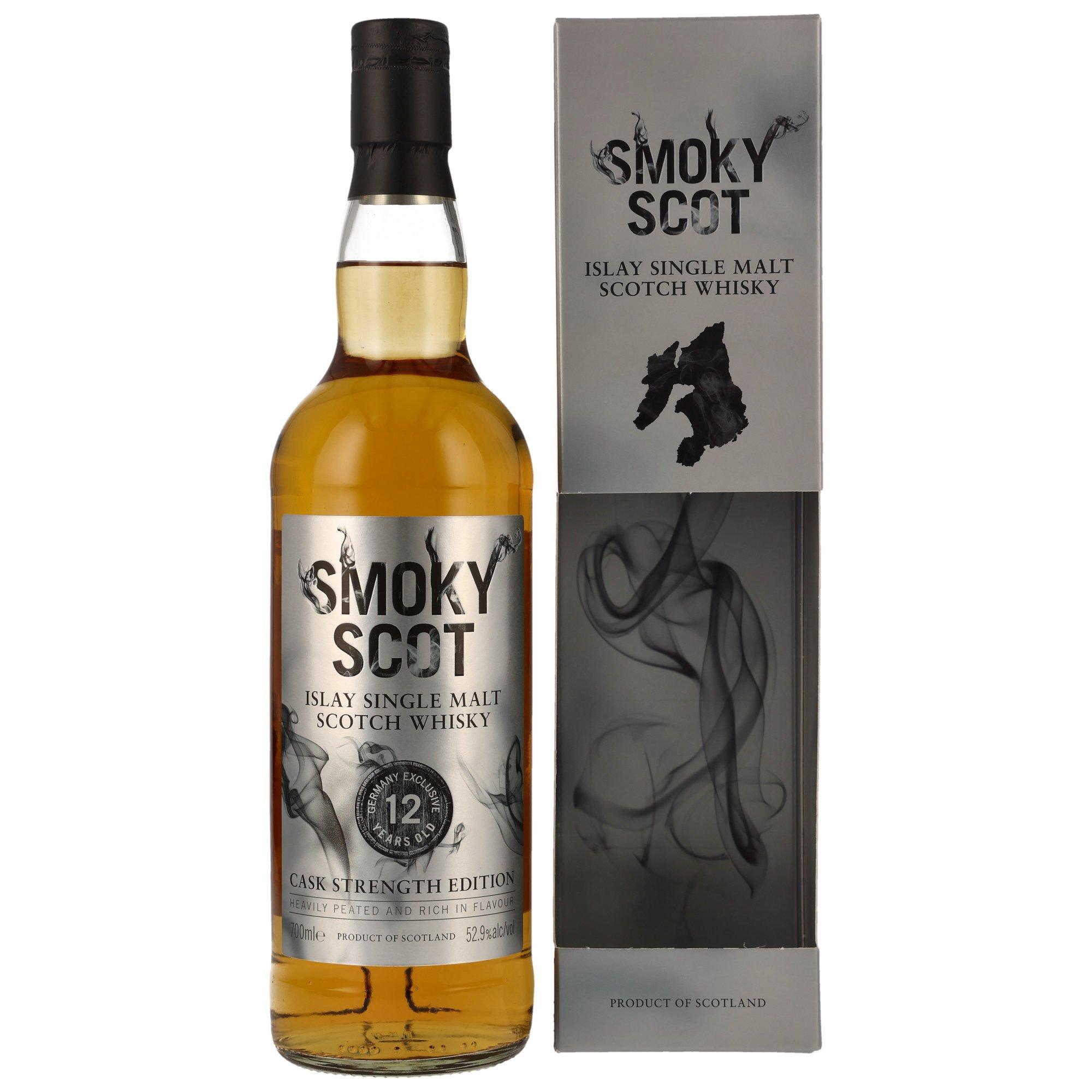 Виски Smoky Scot Cask Strength Edition 12 Лет 700 ml