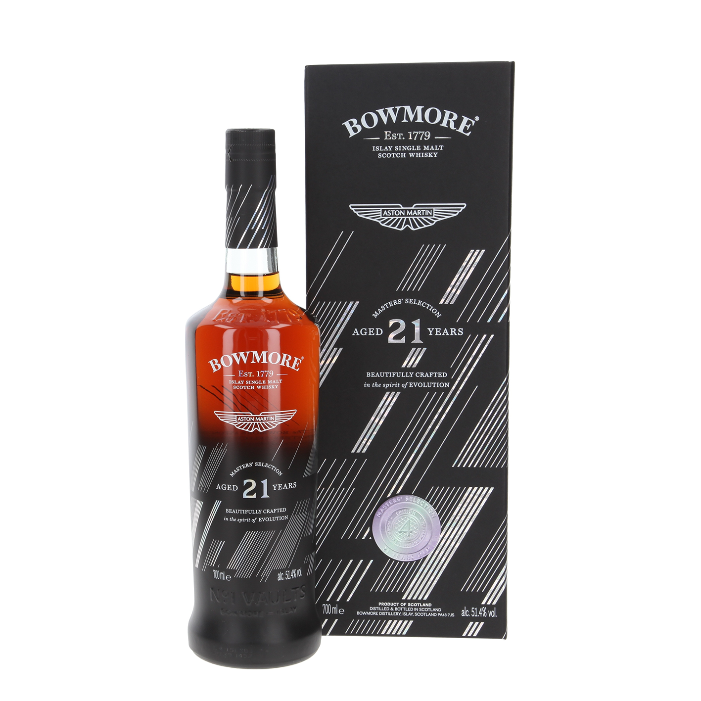 Виски Bowmore Masters Selection Aston Martin 21 Лет 2024 700 ml