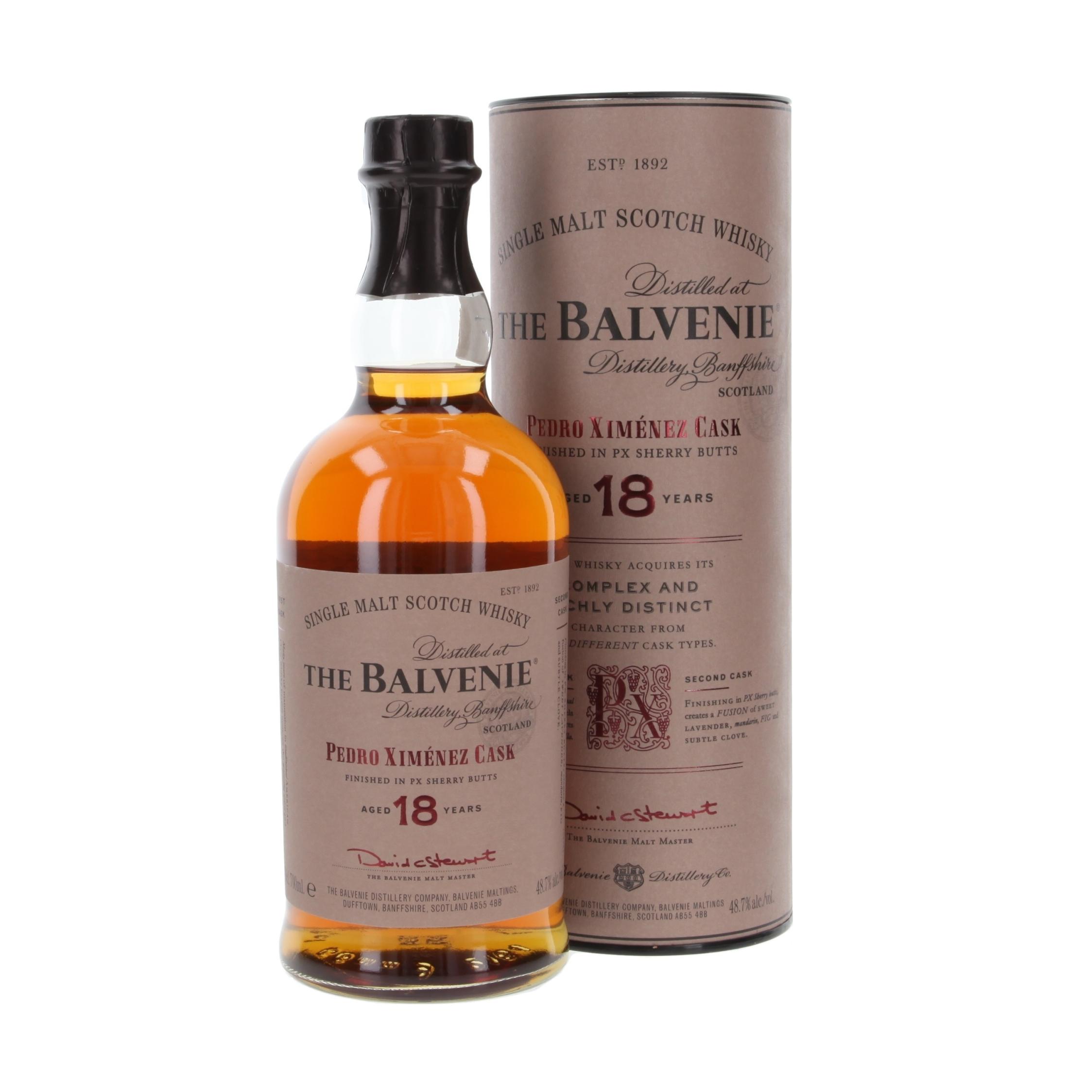 Виски Balvenie PX Cask 18 Лет 700 ml
