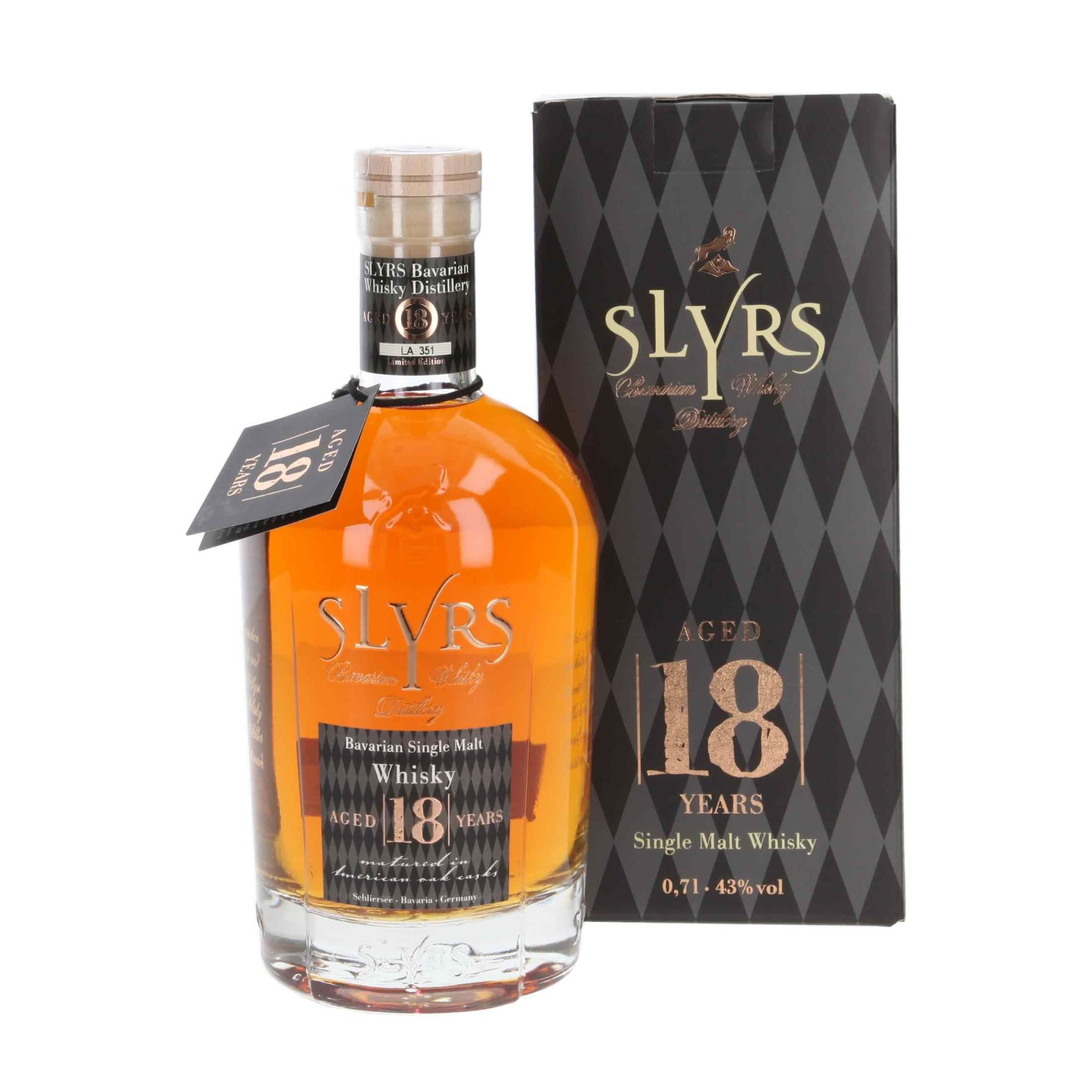 Виски Slyrs Bavarian Single Malt 18 Лет 700 ml