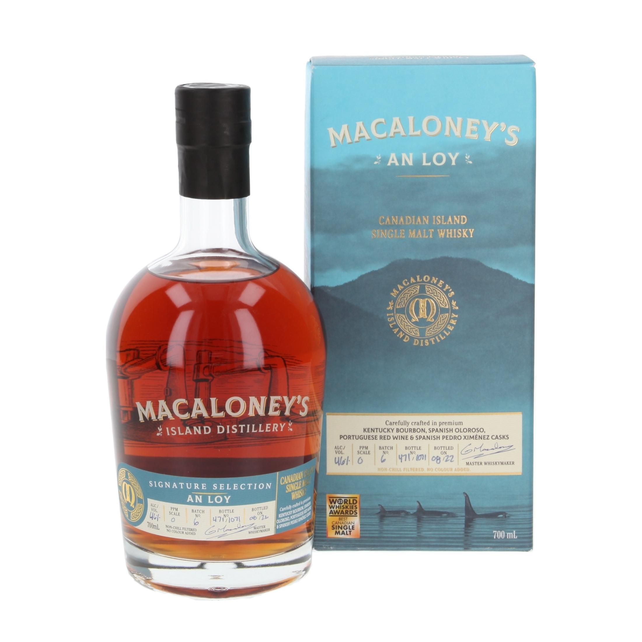 Виски Macaloney's An Loy - Signature Selection 2022 700 ml