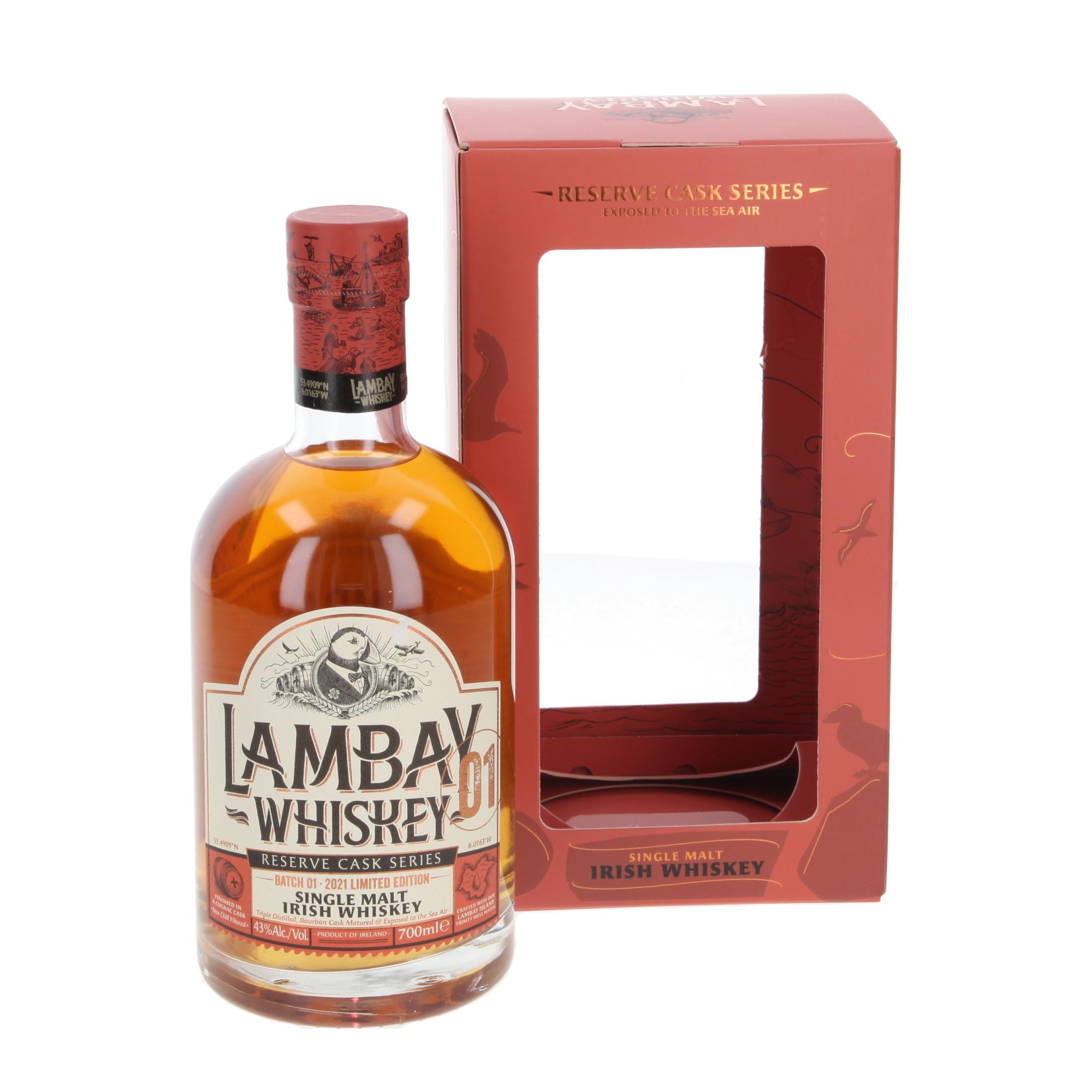 Виски Lambay Single Malt - Batch 1 700 ml