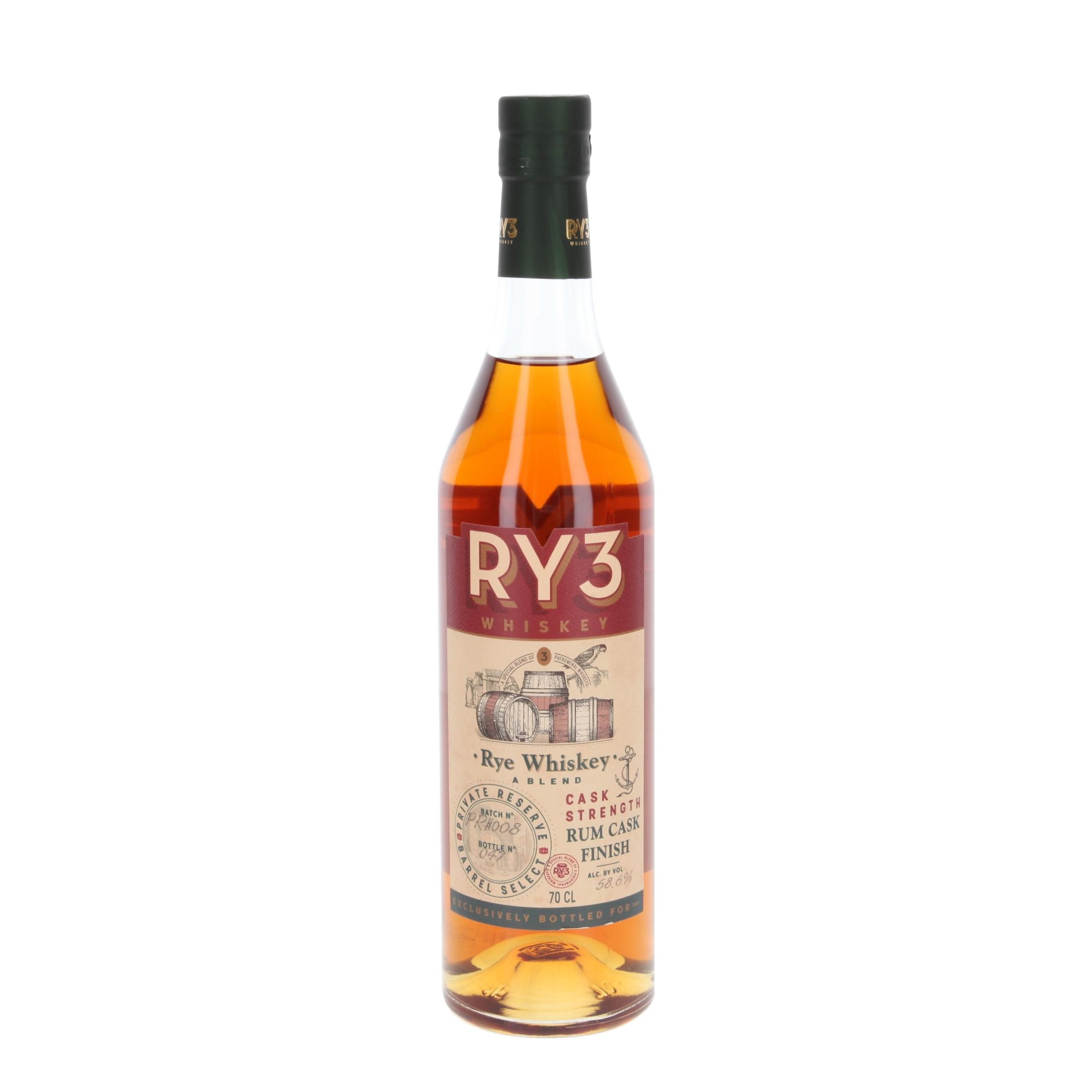 Виски Ry3 Cask Strength Rum Cask Finish 700 ml