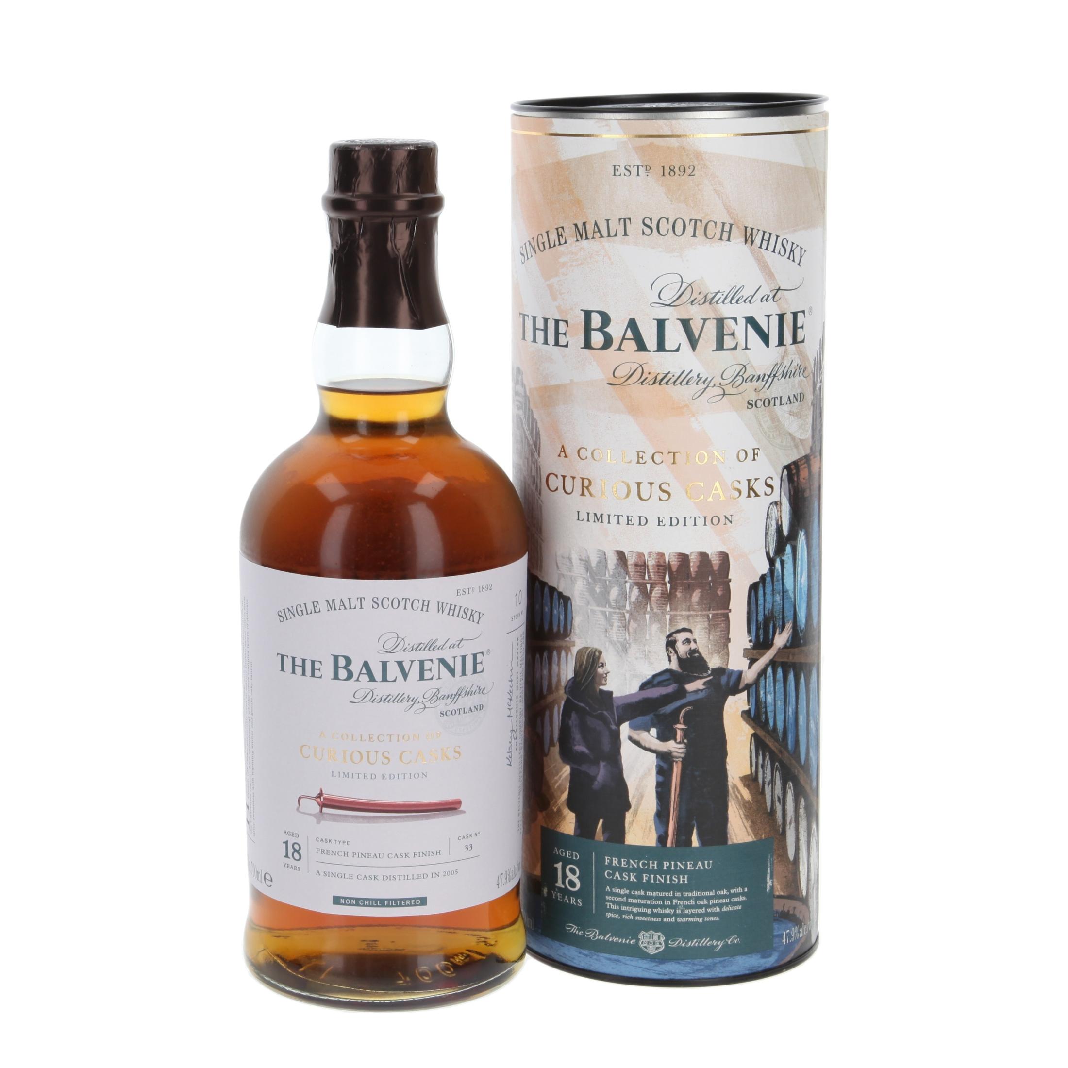 Виски Balvenie French Pineau Cask 18 Лет 700 ml