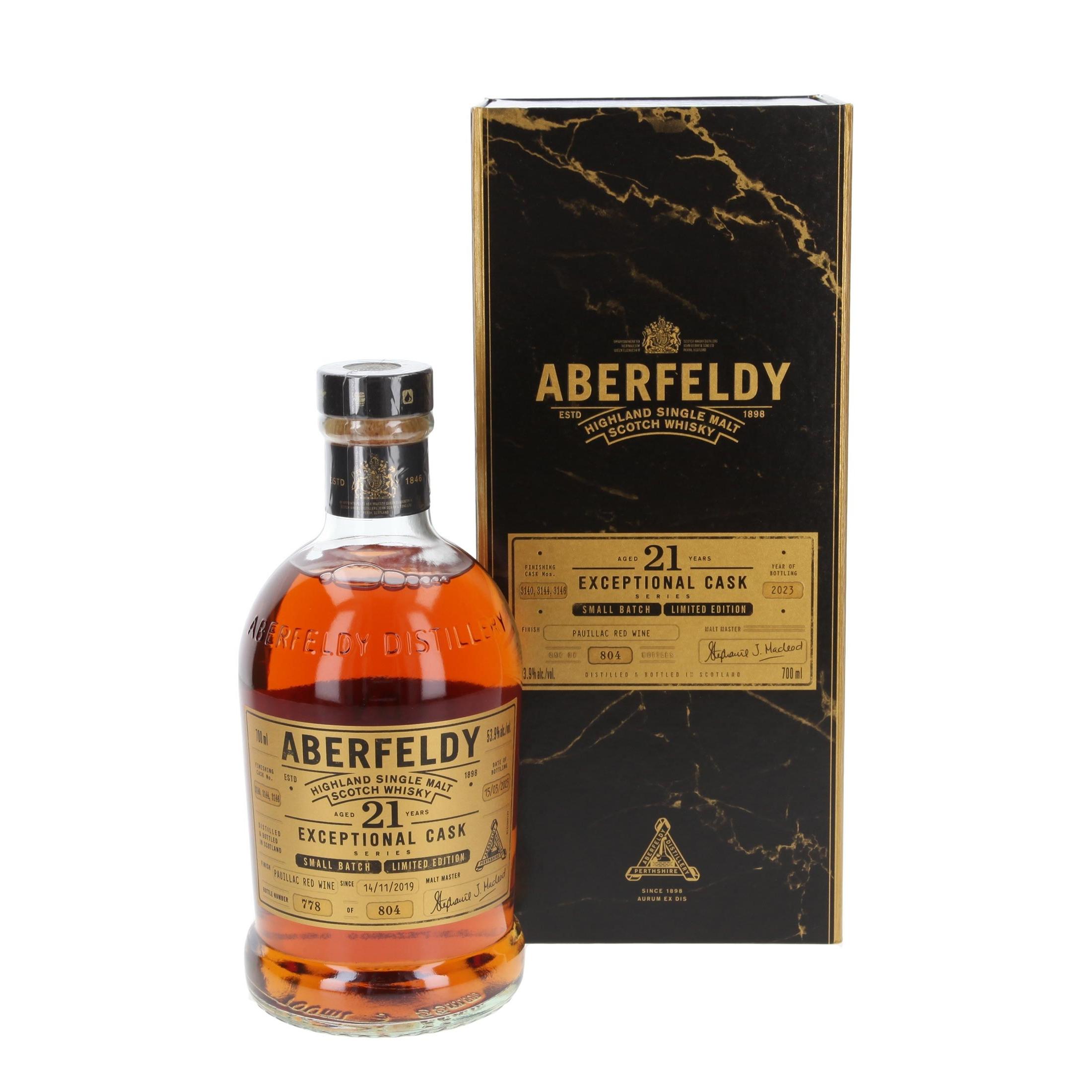 Виски Aberfeldy Pauillac Red Wine Cask Finish 21 Лет 2023 700 ml