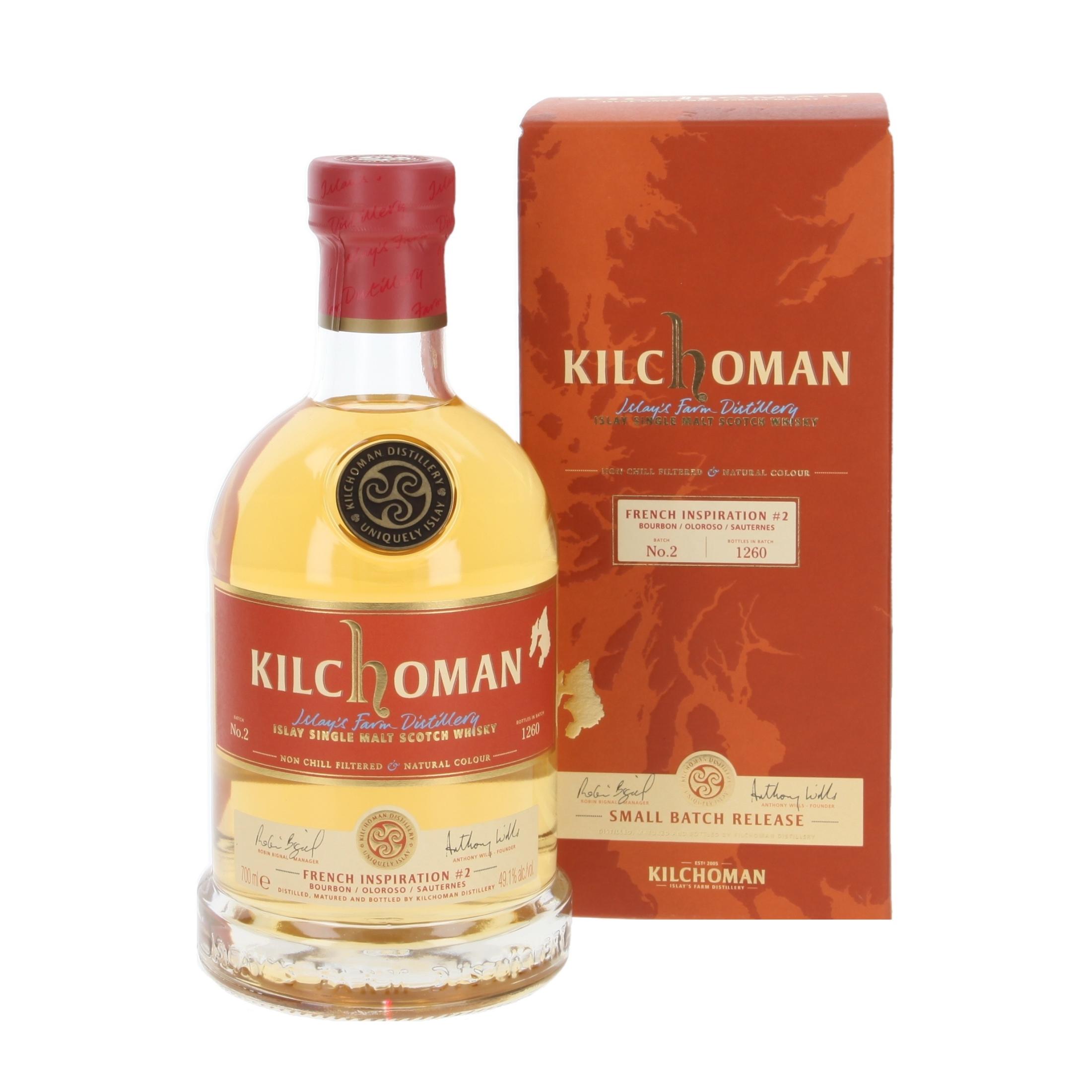 Виски Kilchoman Small Batch French Inspiration #2 2022 700 ml