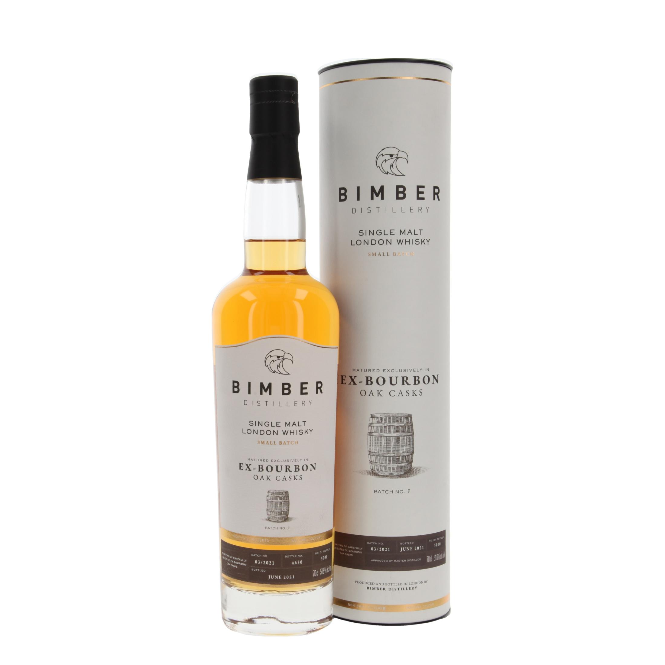 Виски Bimber Small Batch No. 3 2021 700 ml