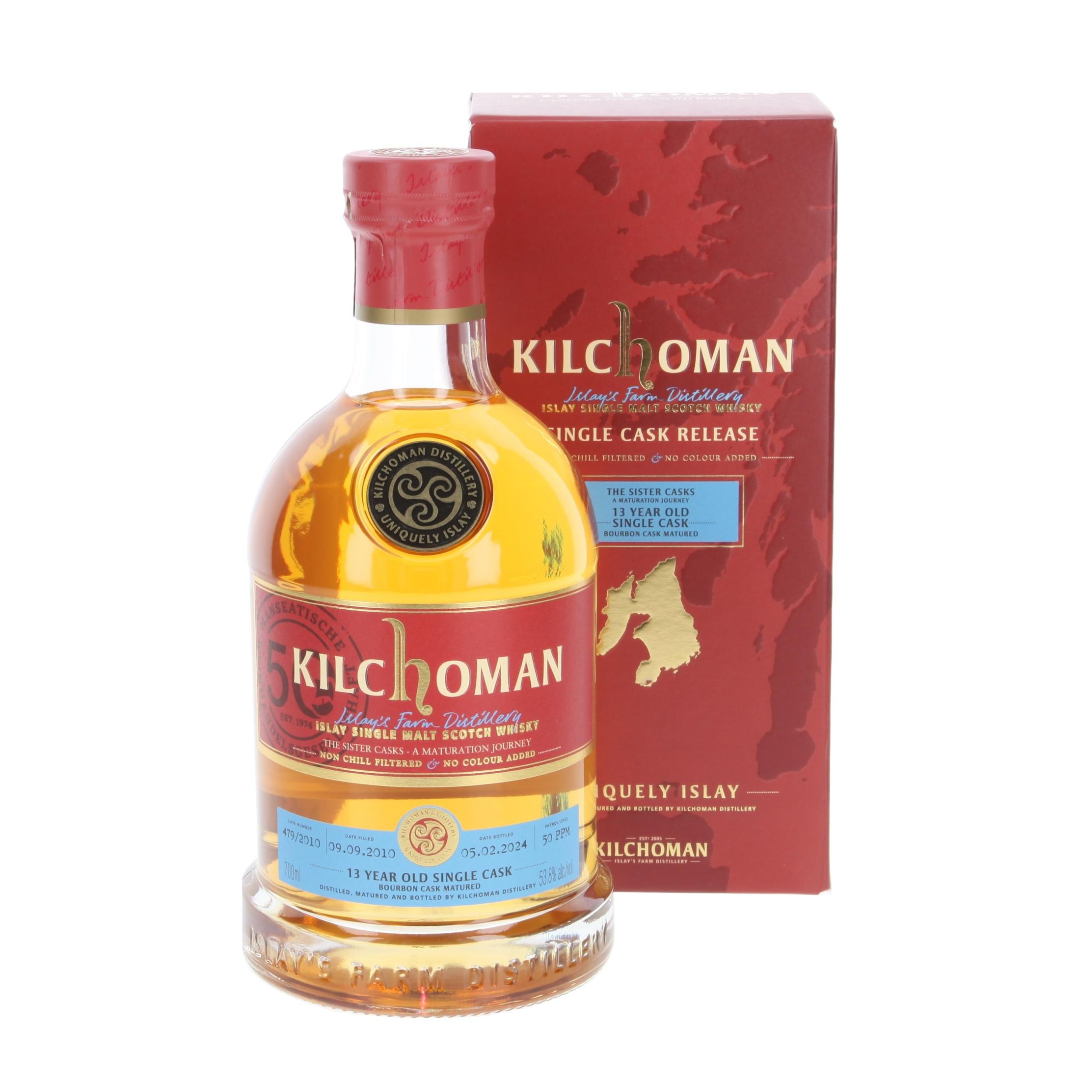 Виски Kilchoman First Fill Bourbon Barrel 13 Лет 2010/2024 700 ml