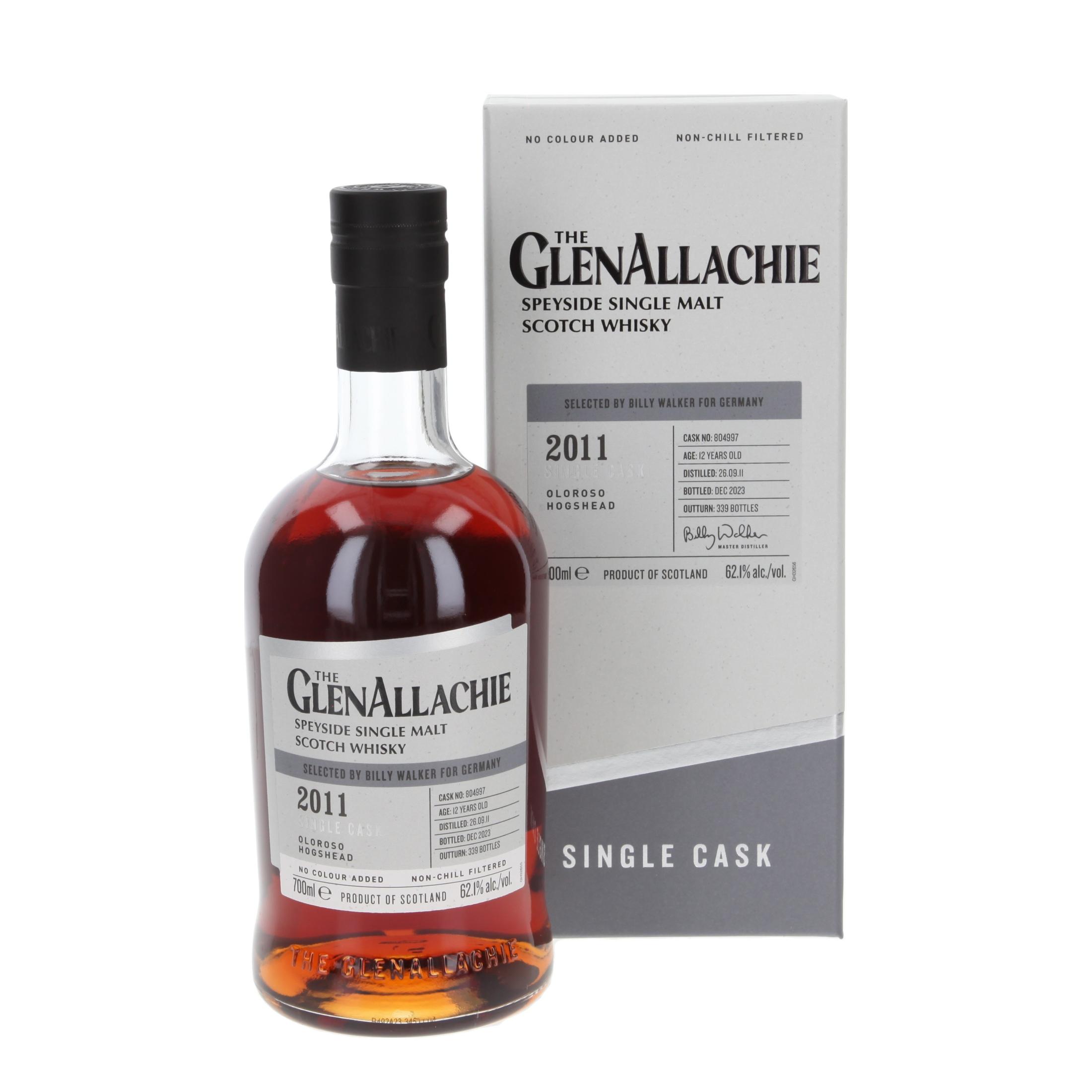 Виски Glenallachie Oloroso Hogshead 12 Лет 2011/2023 700 ml