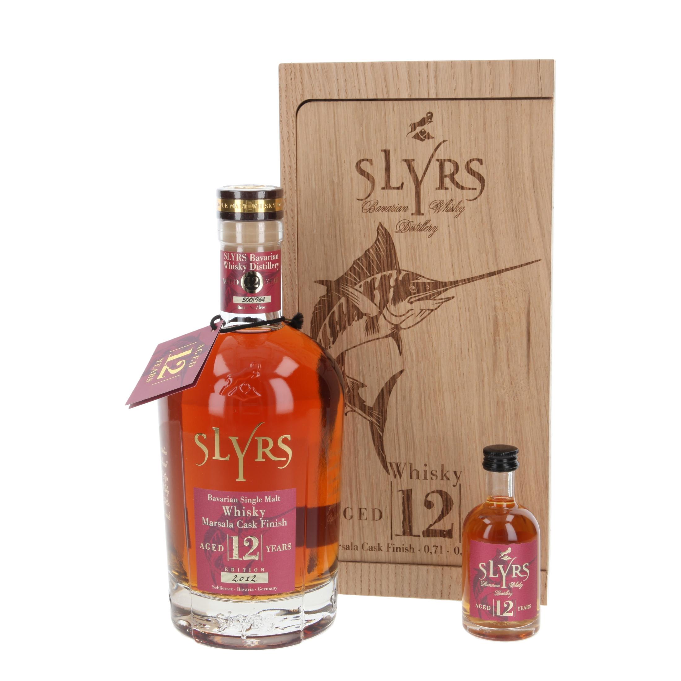 Виски Slyrs Marsala Cask Finish incl. miniature 12 Лет 2012/2024 750 ml