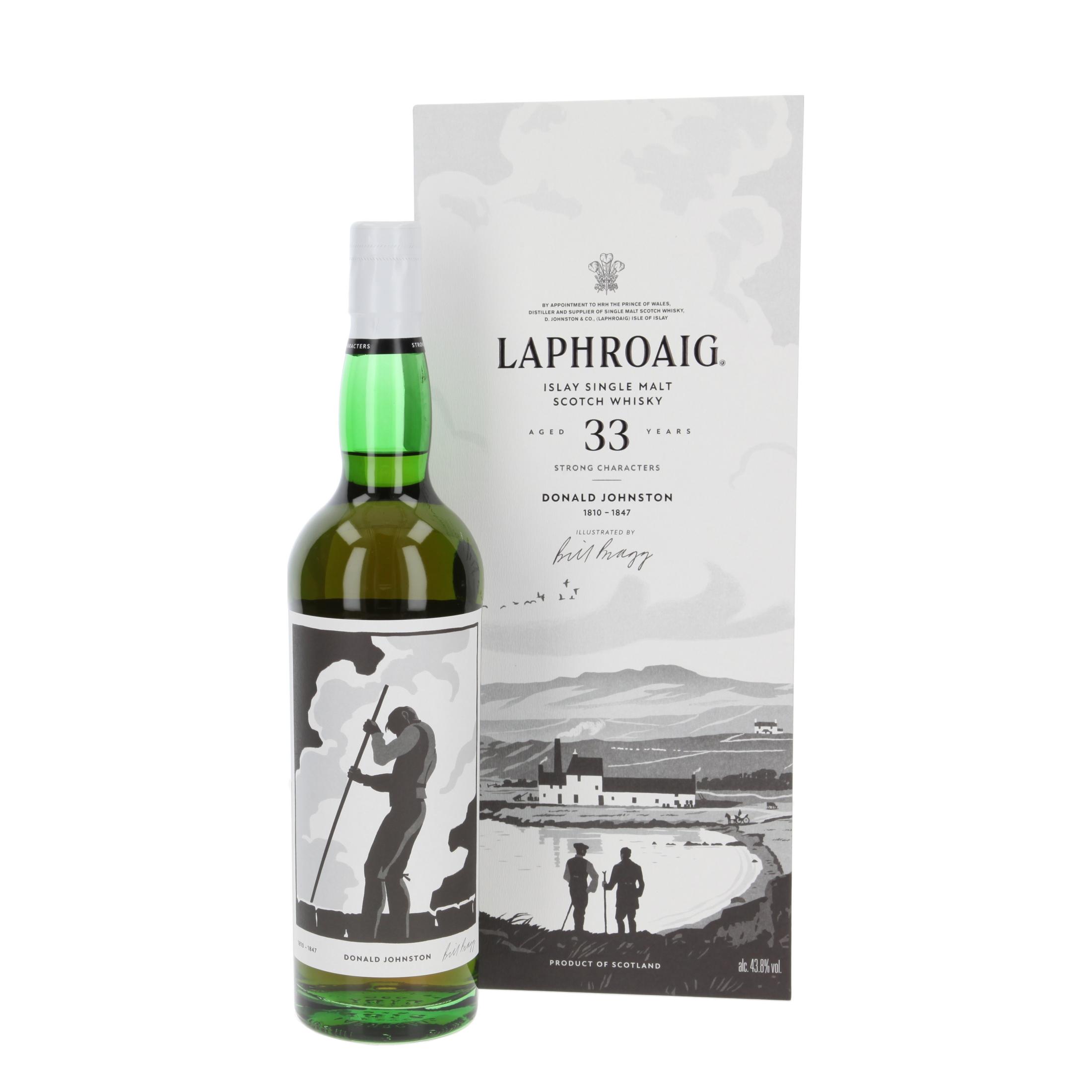 Виски Laphroaig Strong Characters - Chapter One Donald Johnston 33 Лет 700 ml