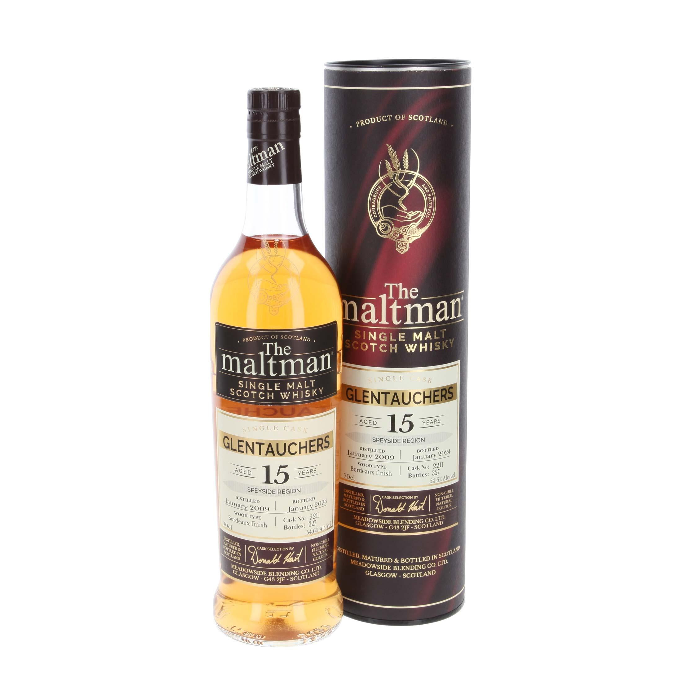 Виски Glentauchers The Maltman 15 Лет 2009/2024 700 ml