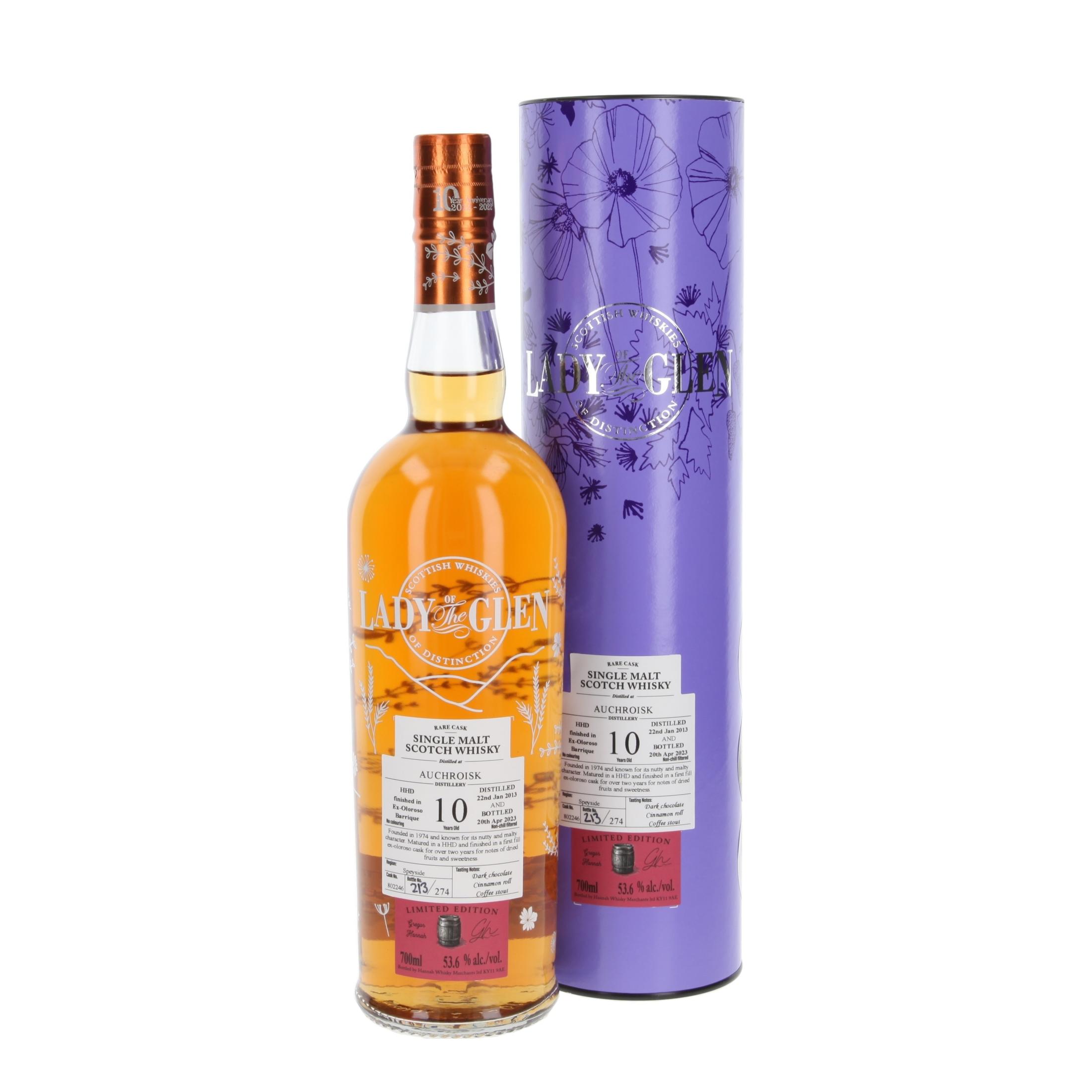 Виски Auchroisk Oloroso Cask Finish 10 Лет 2013/2023 700 ml