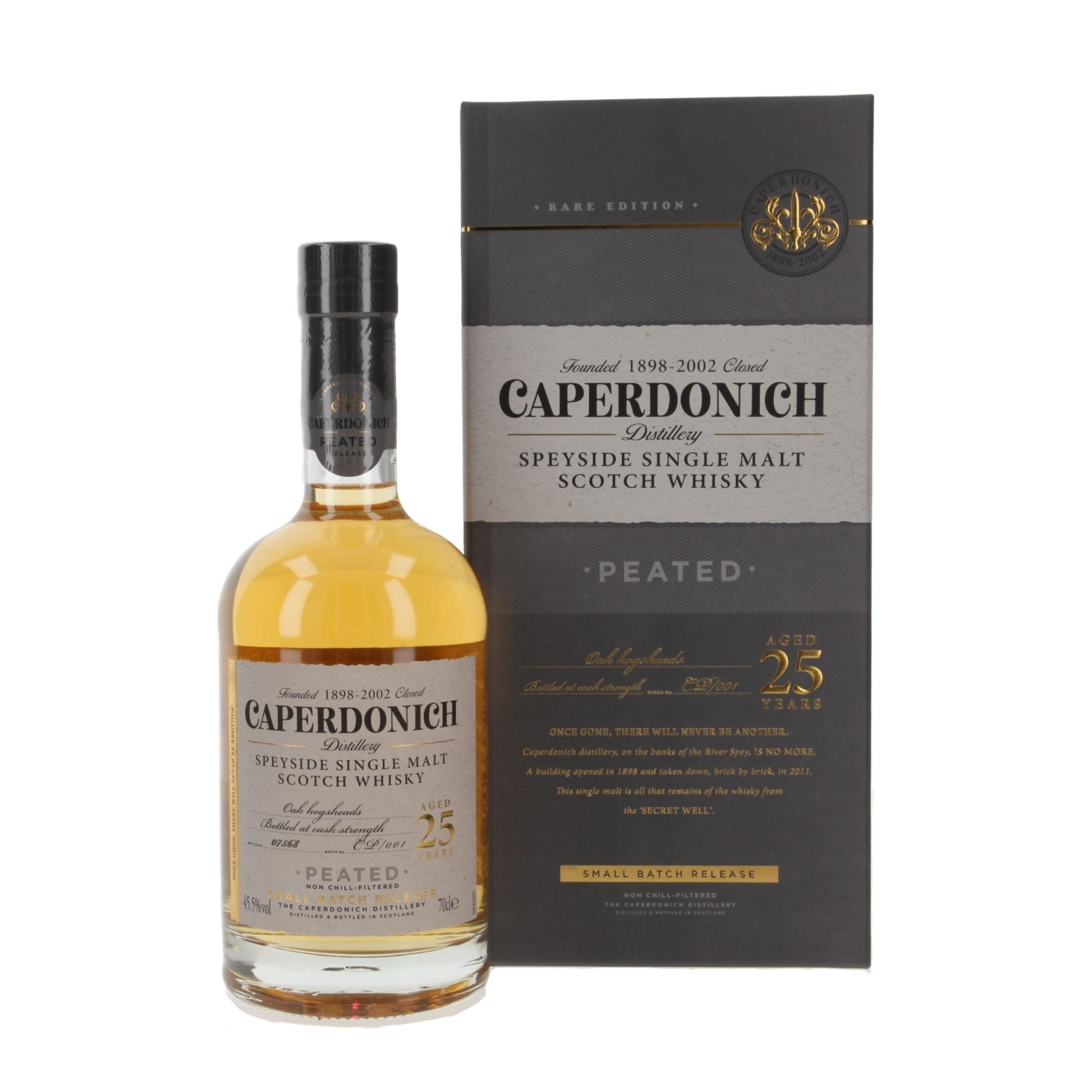 Виски Caperdonich Peated 25 Лет 700 ml