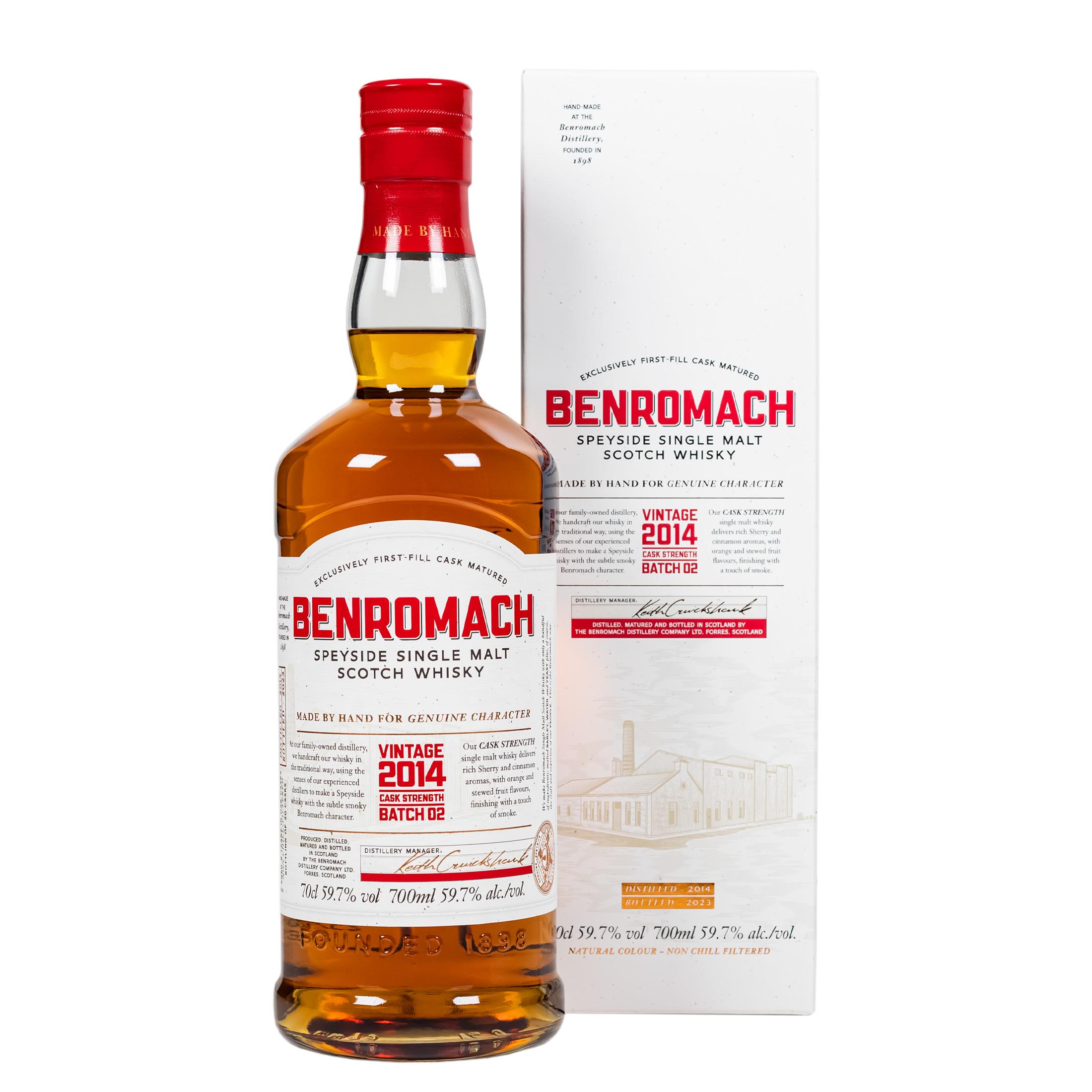 Виски Benromach Cask Strength Batch 2 9 Лет 2014/2023 700 ml