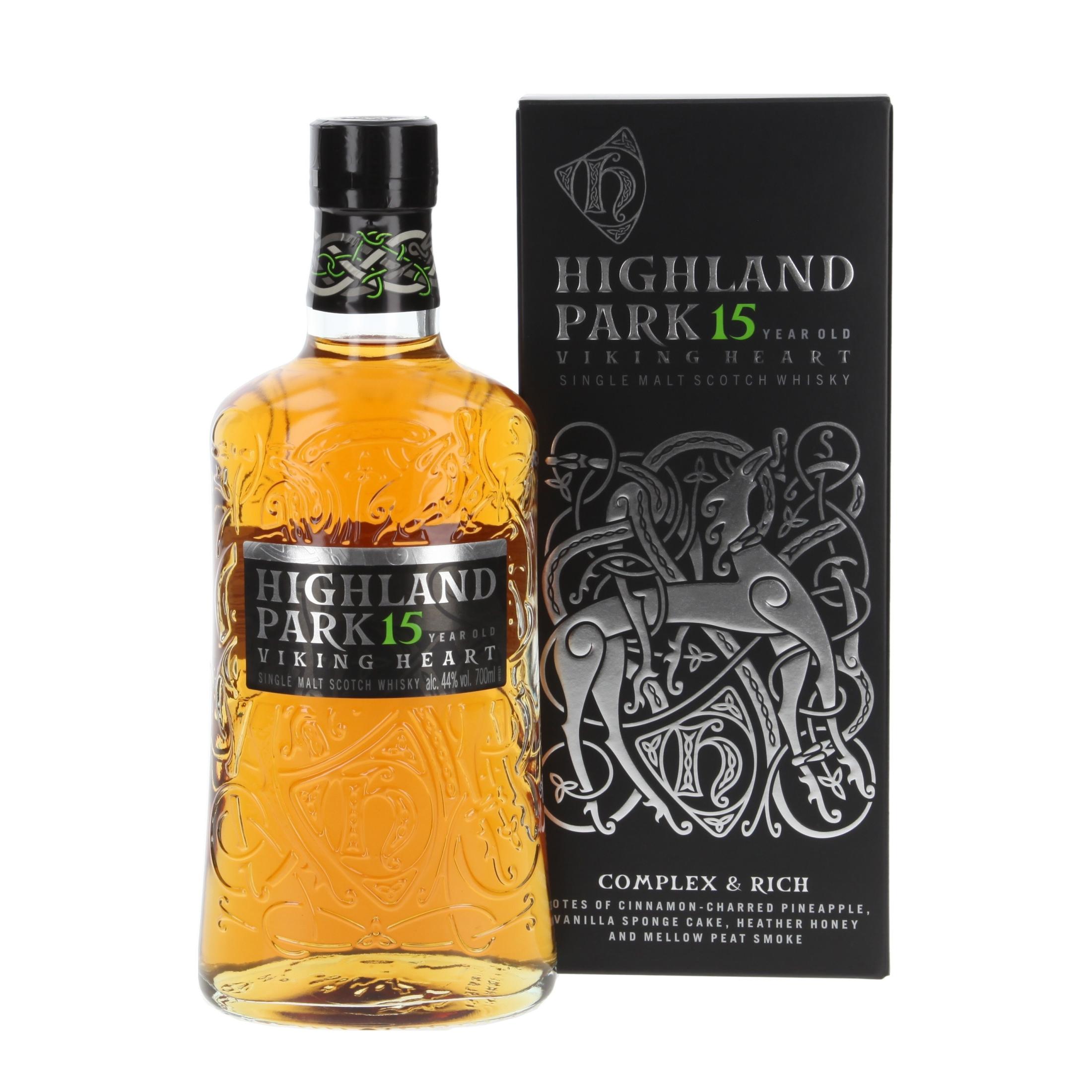 Виски Highland Park Viking Heart glass bottle 15 Лет 700 ml