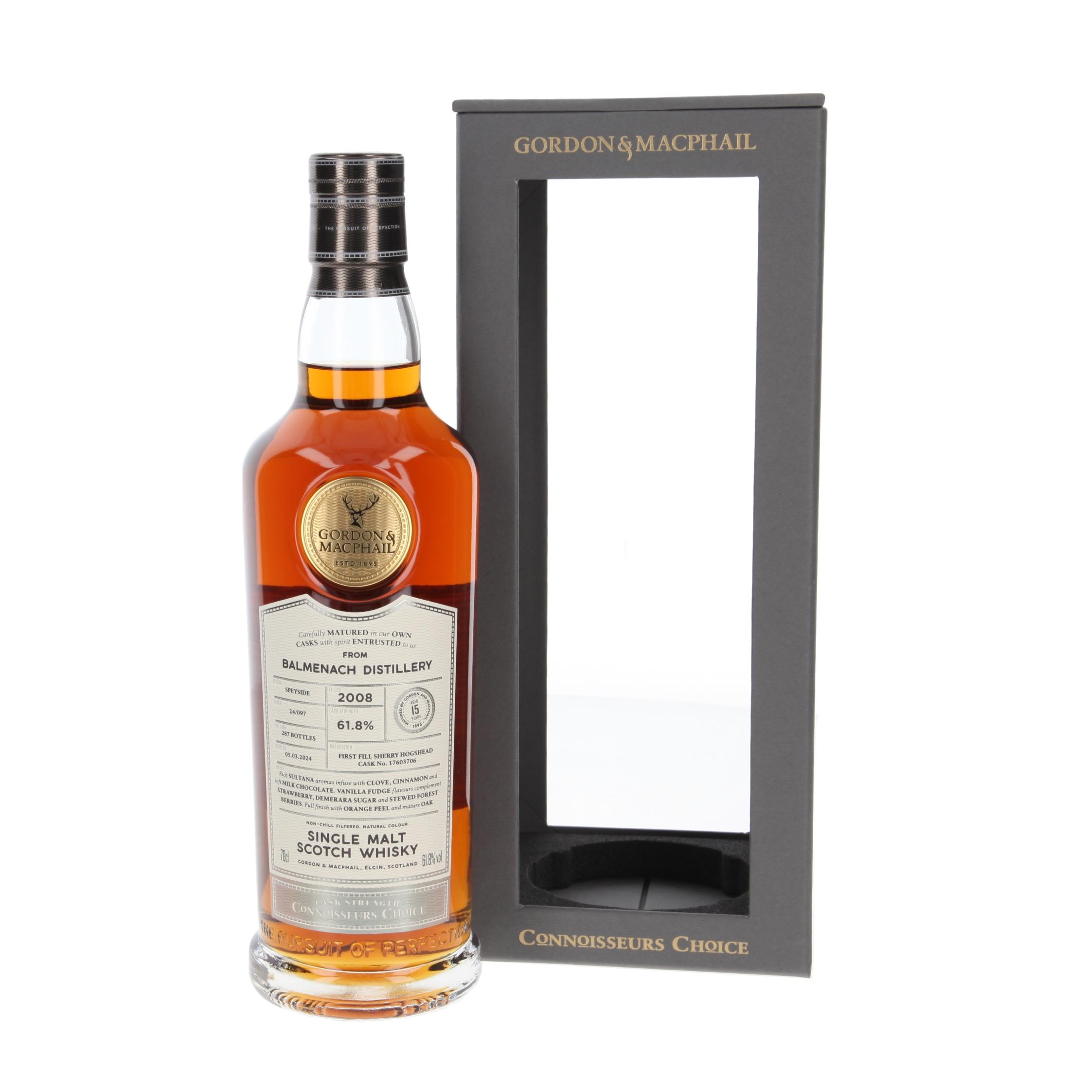 Виски Balmenach Connoisseurs Choice - Cask Strength 15 Лет 2008/2024 700 ml